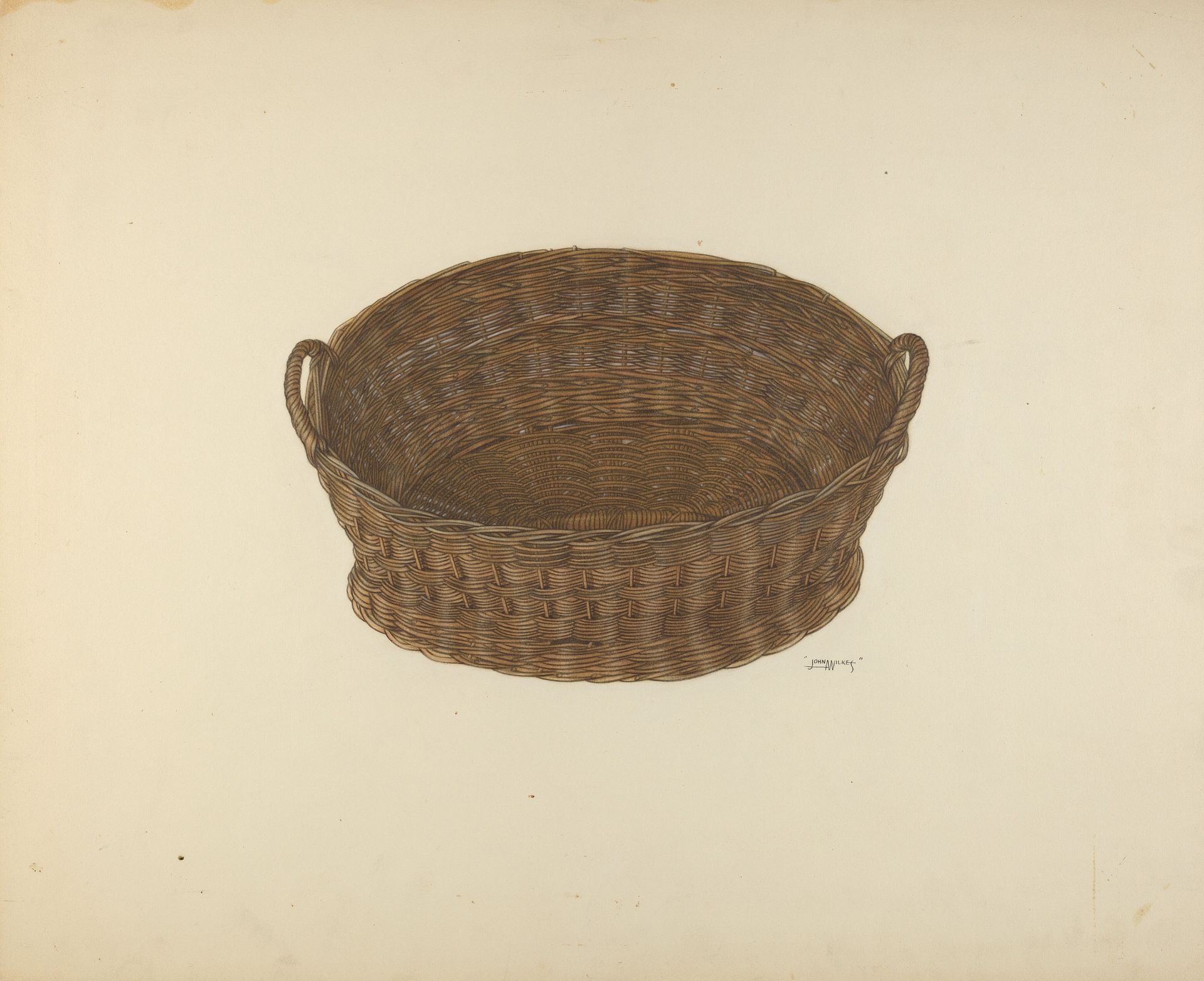 Zoar Sewing Basket by John Wilkes