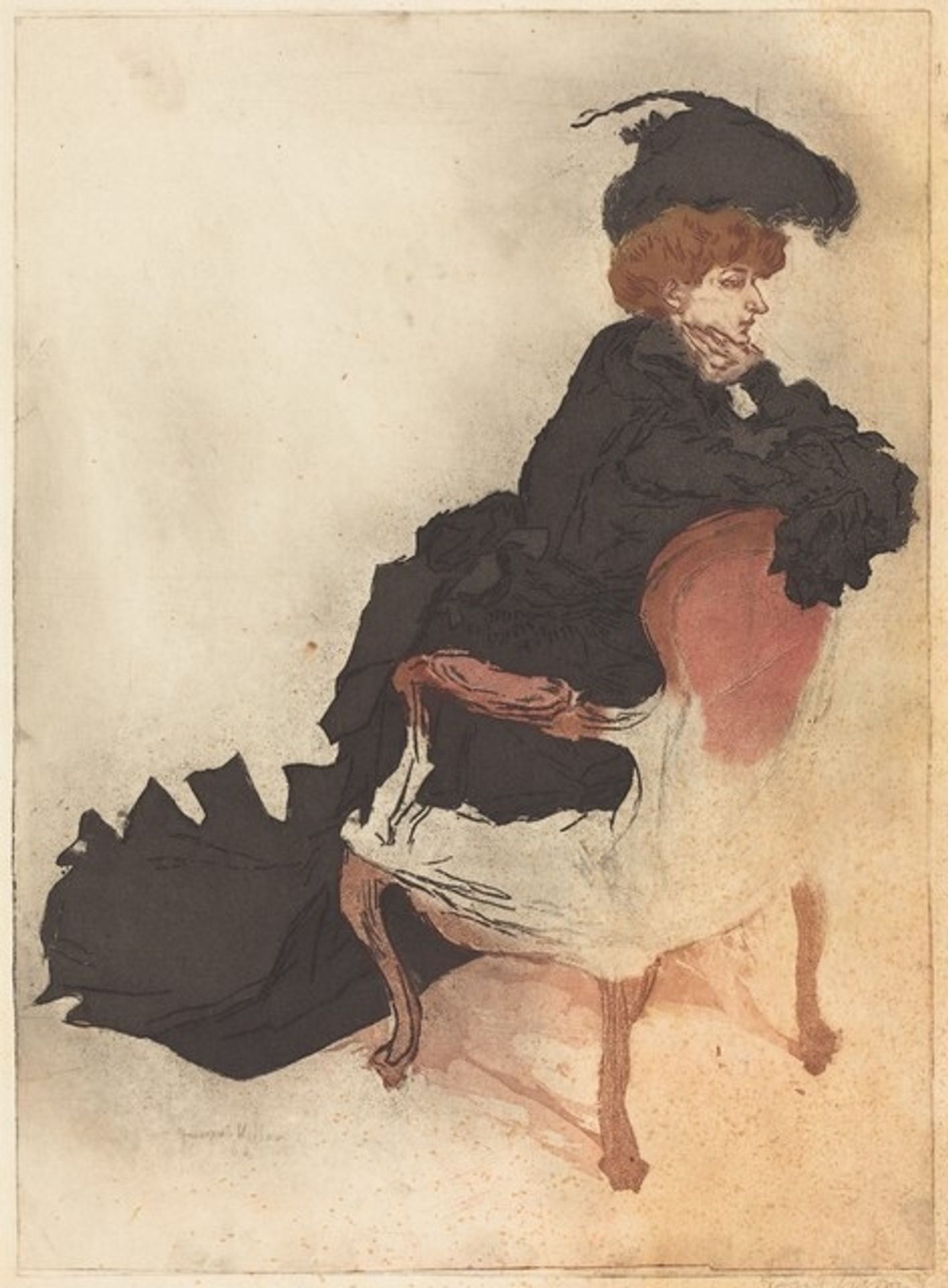 La Parisienne (22) by Jacques Villon