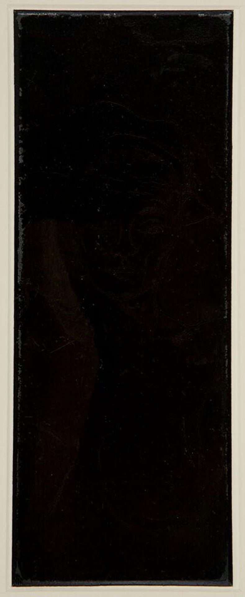 Printing Plate: Nude with Hands Behind her Head (vertical) by Armand Séguin