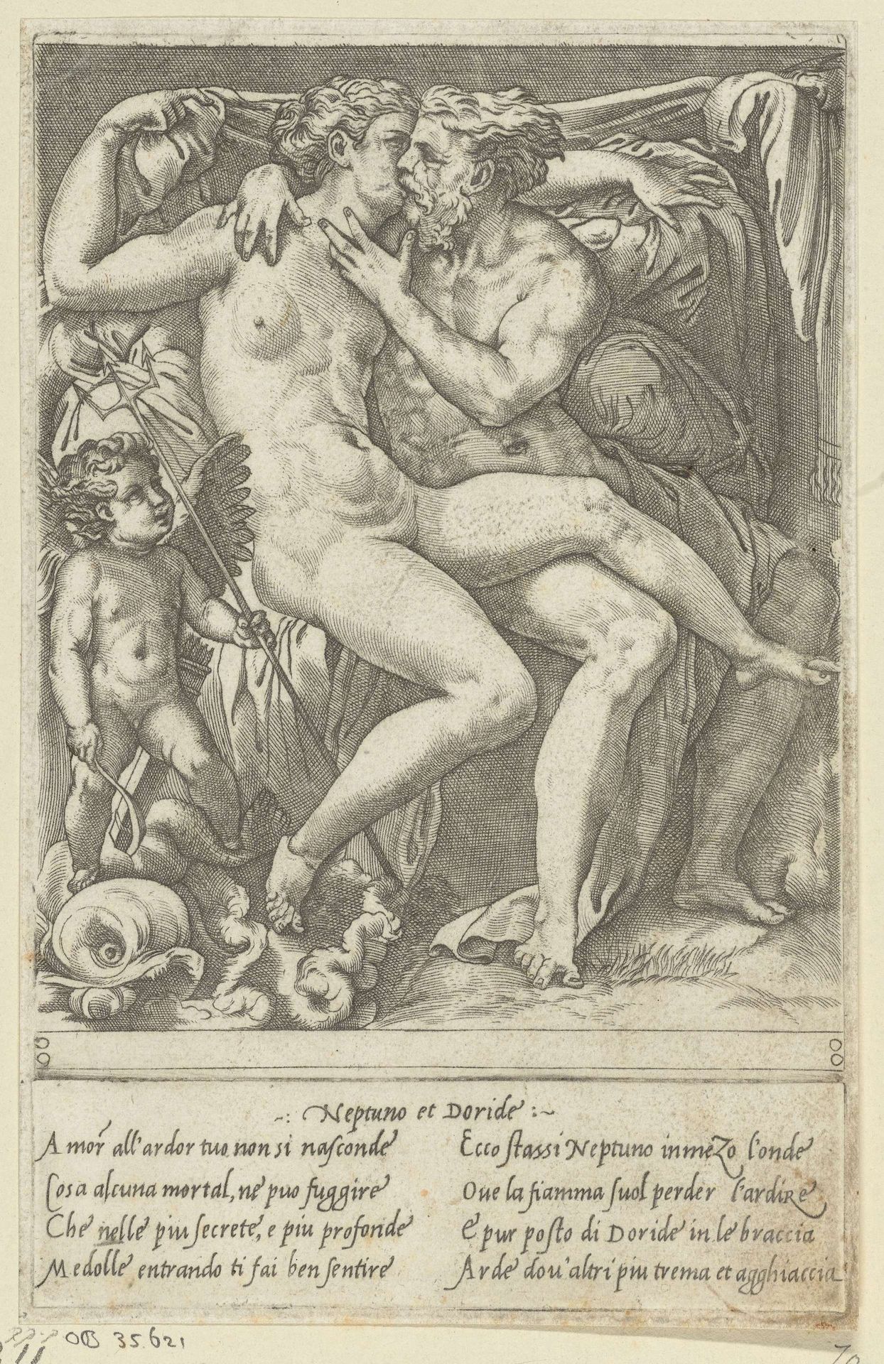 Loves of the Gods by Giovanni Jacopo Caraglio