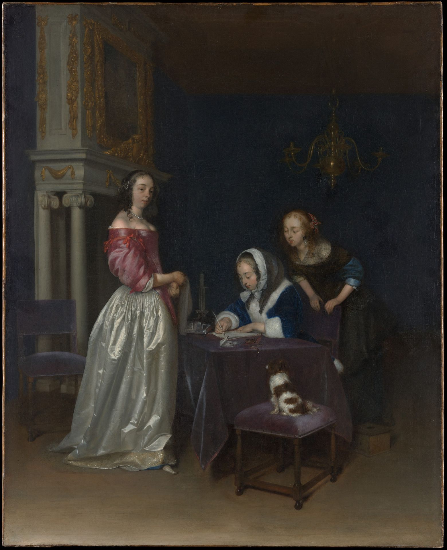 Curiosity by Gerard ter Borch the Younger