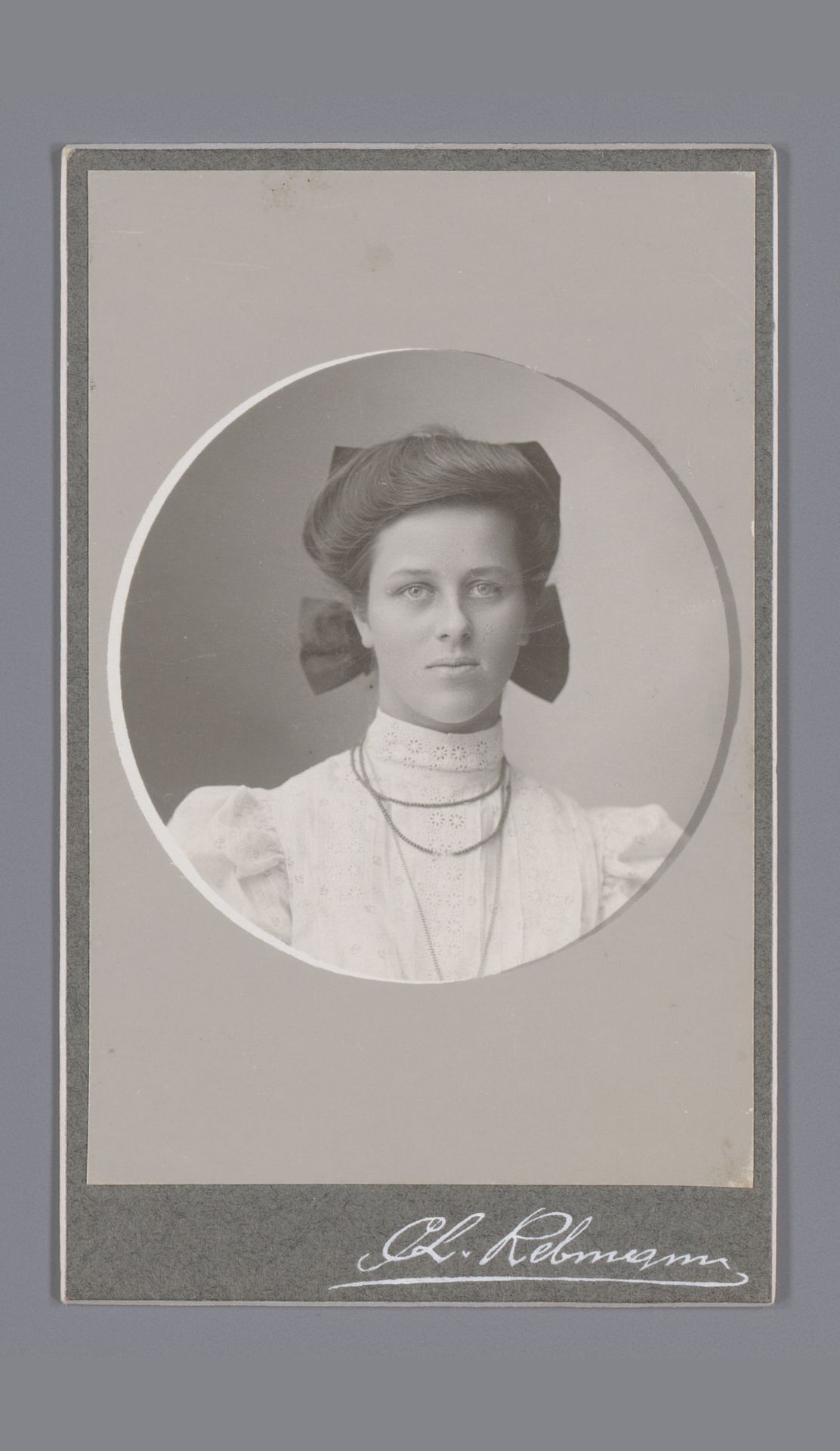 Portret van Johanna Geertruida Jonker by C. Rebmam