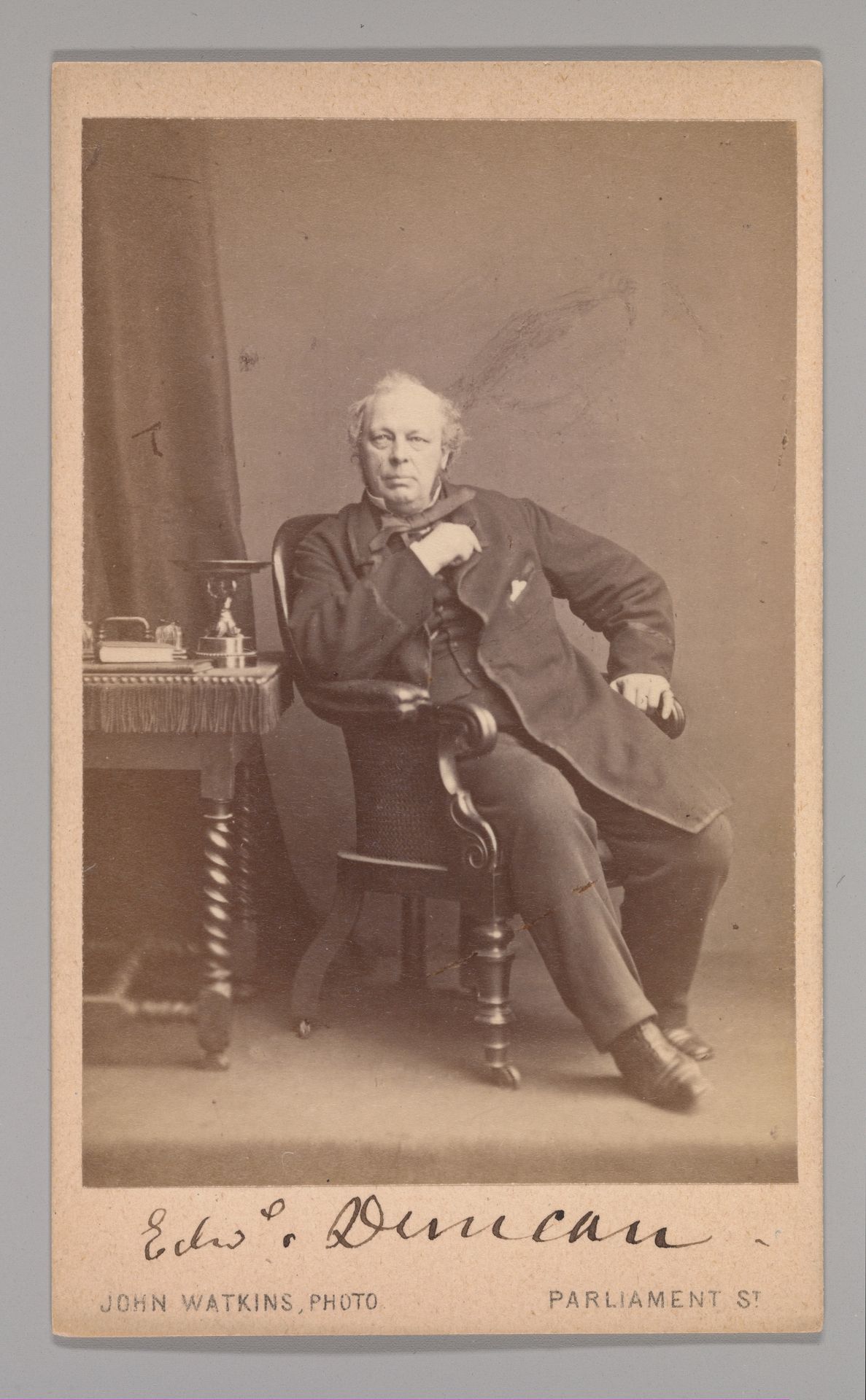 [Edward Duncan] by John and Charles Watkins