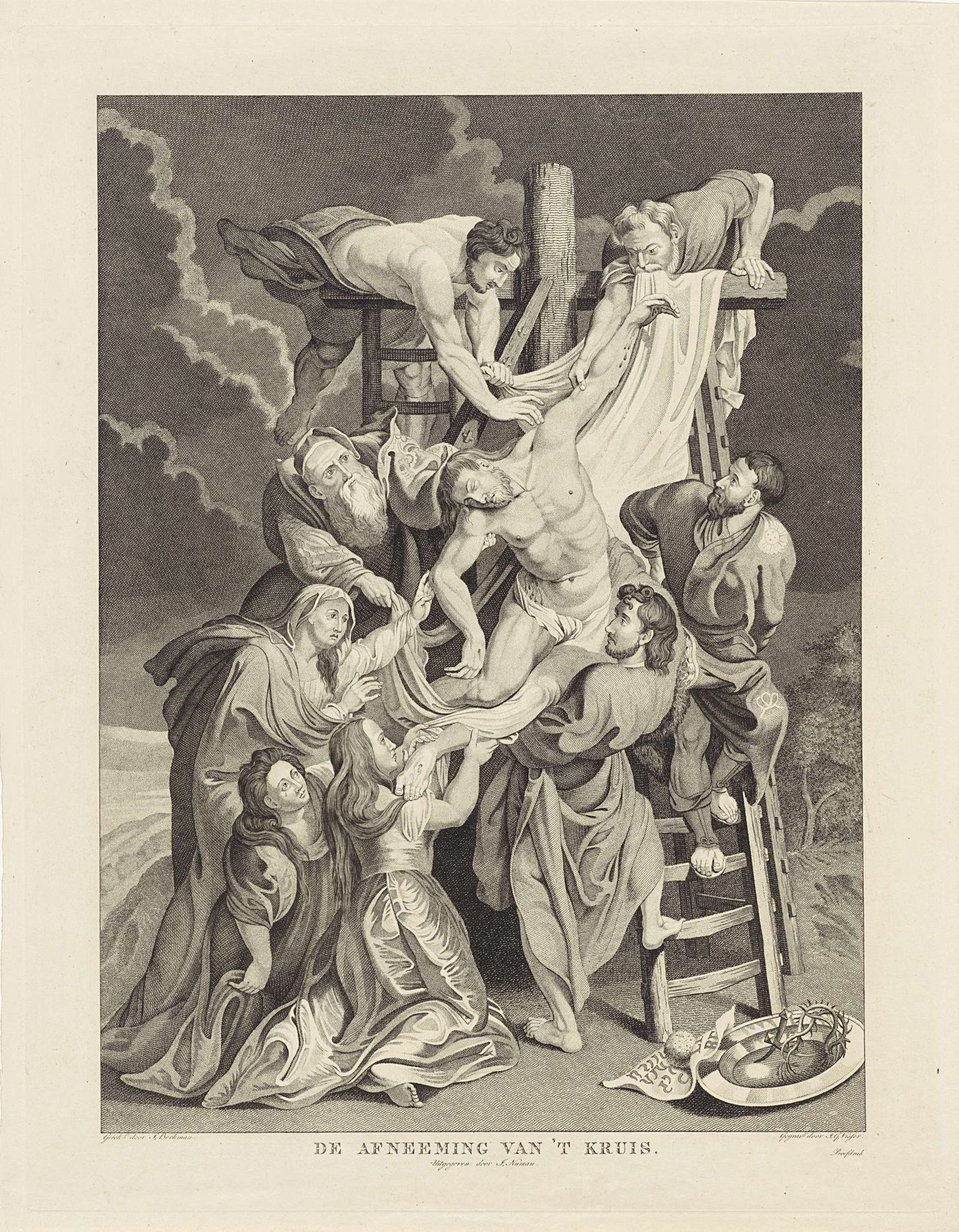 Kruisafname by Jan Gerritsz. Visser