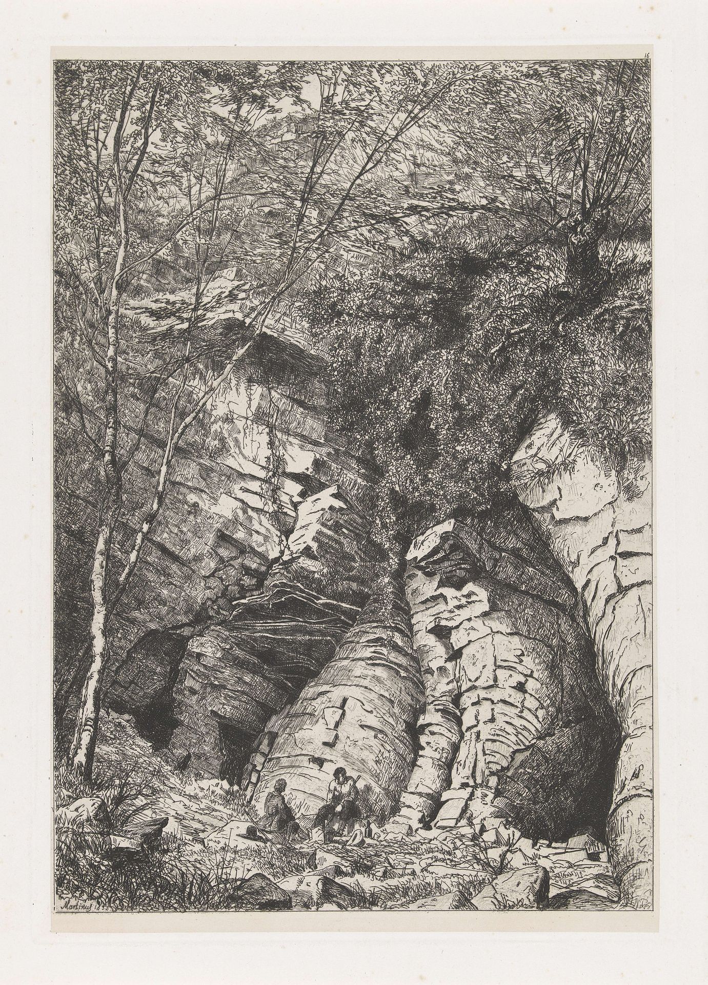 Het gat van Belvaux by Martinus Antonius Kuytenbrouwer jr.