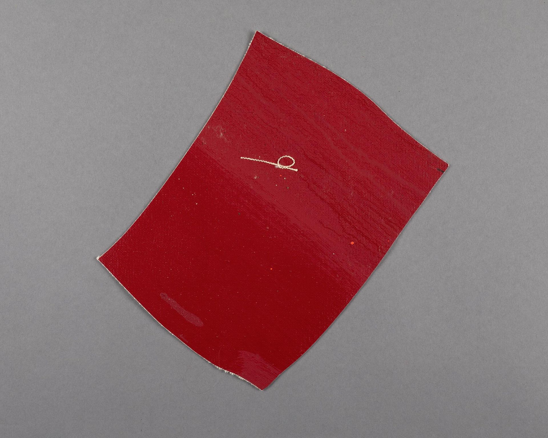 Painted canvas fragment by Barnett Newman