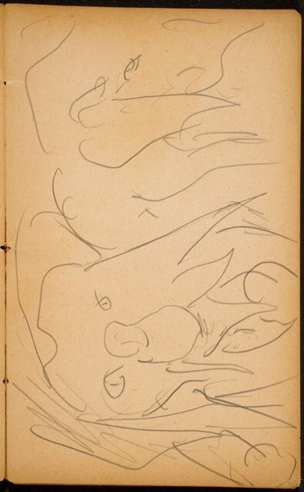 Elefanten (Elephants) [p. 25] by Max Beckmann
