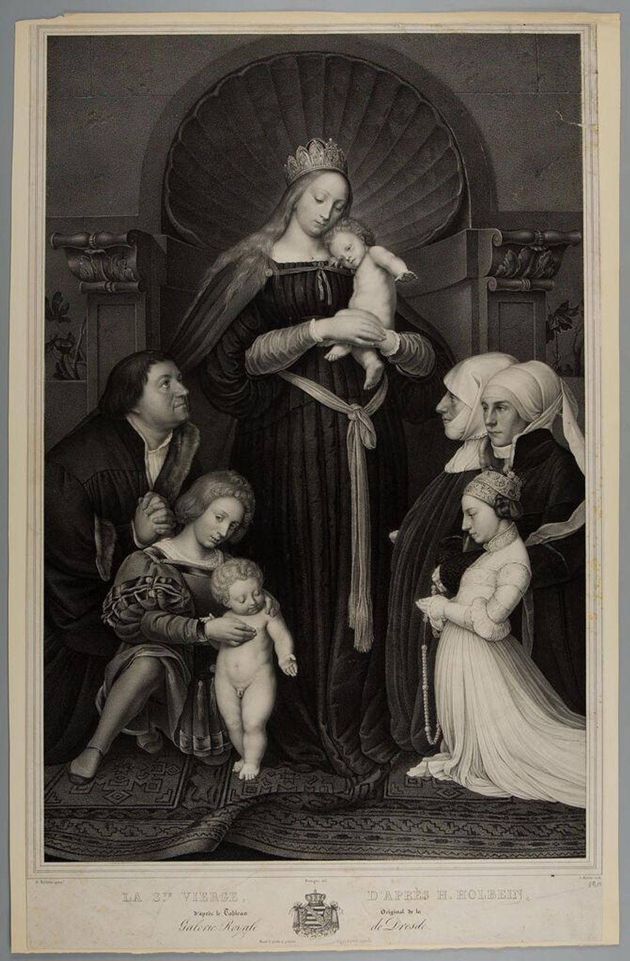 The Virgin Saint by Antoine Maurin