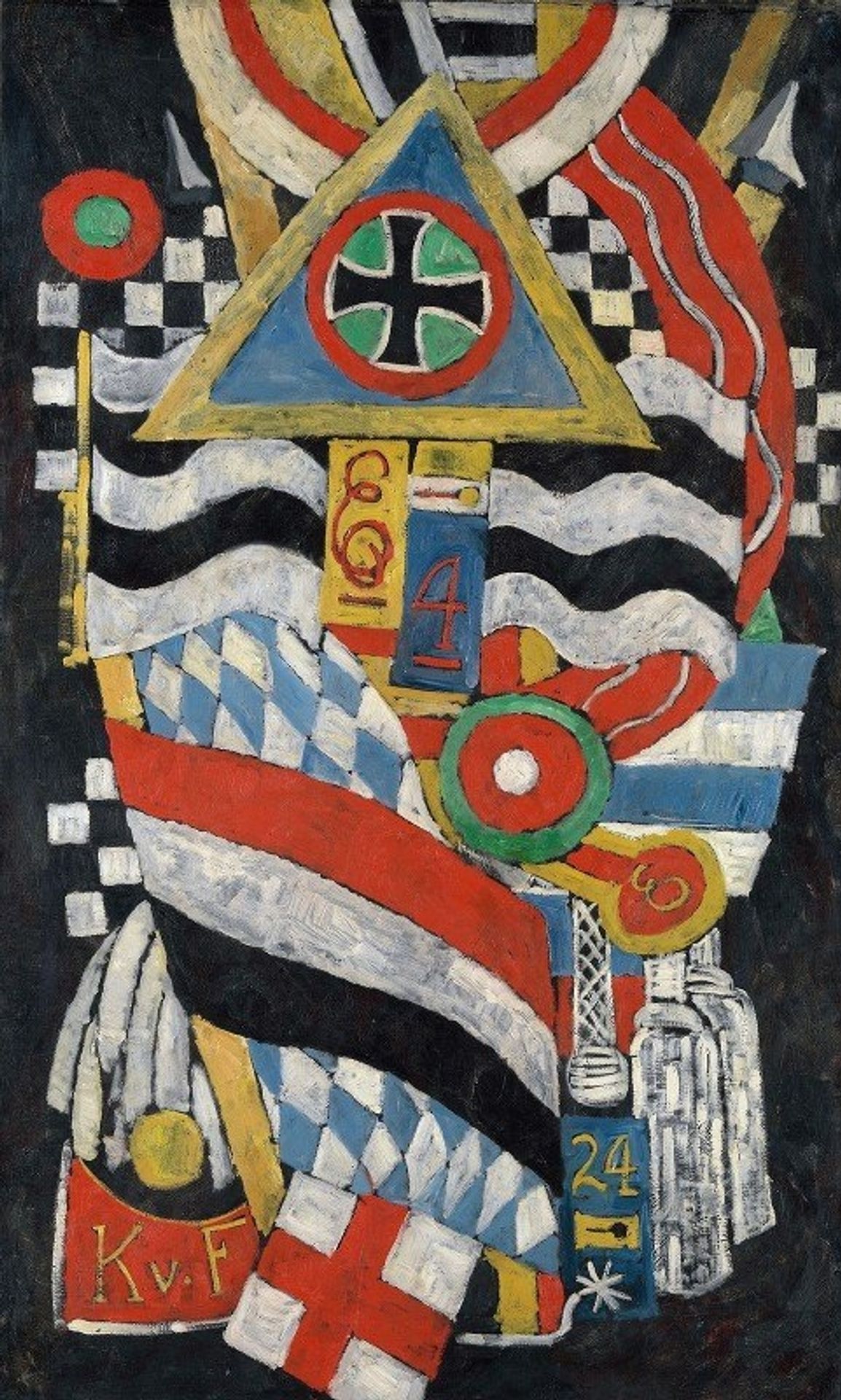 Portrait of a German Officer by Marsden Hartley
