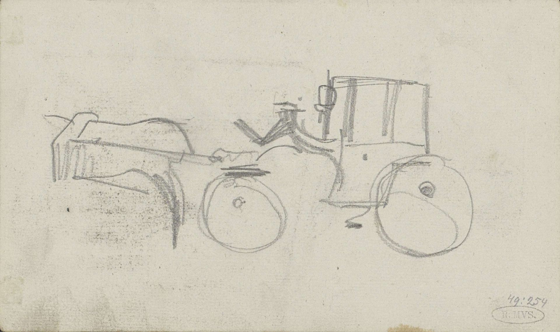 Rijtuig by George Hendrik Breitner