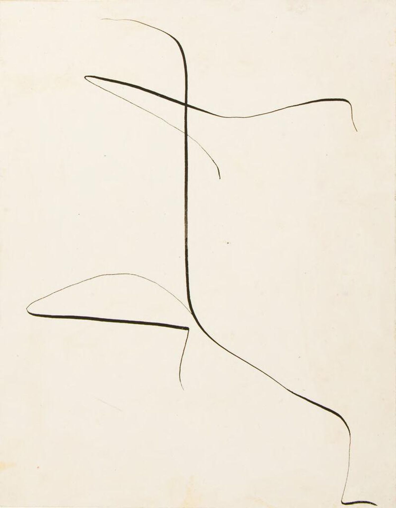 Five sketches of wire figures by Sylvia Goldsmith
