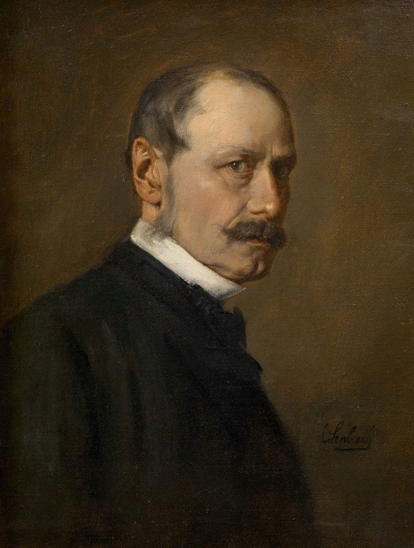 August Pettenkofen, Maler by Franz von Lenbach