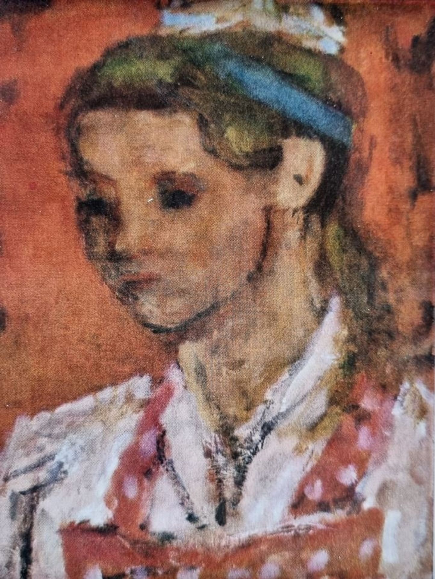 Czobel Bela 1942 Női Fej by Bela Czobel