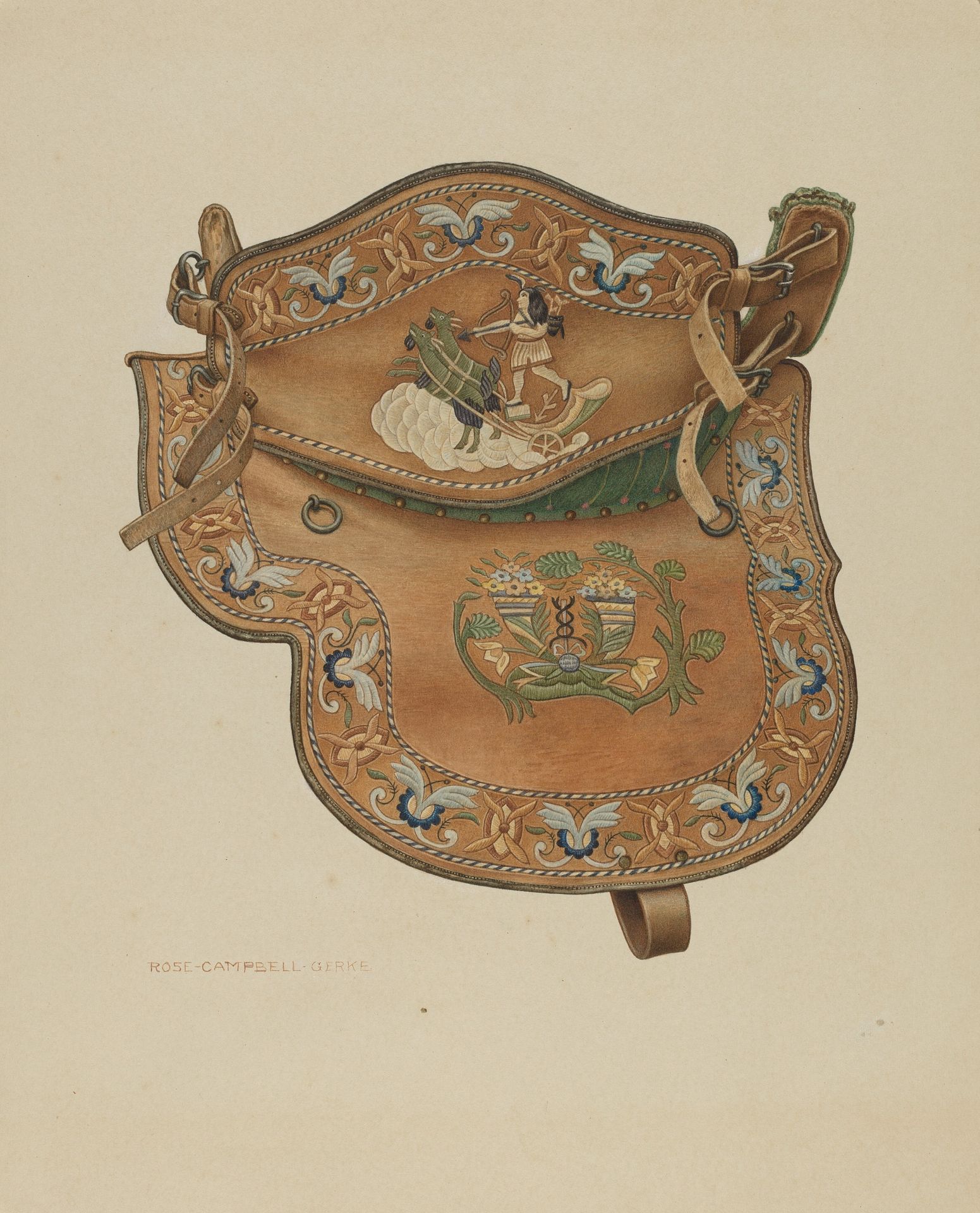 Saddle by Rose Campbell-Gerke