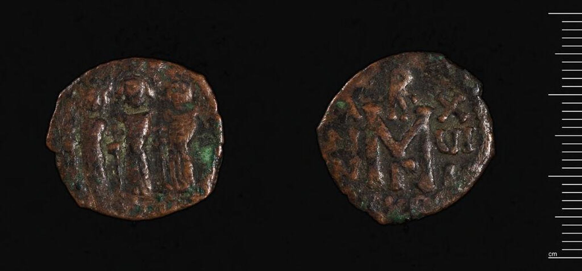 Coin of Herakleios by Abd-al-Malik (Umayyads)