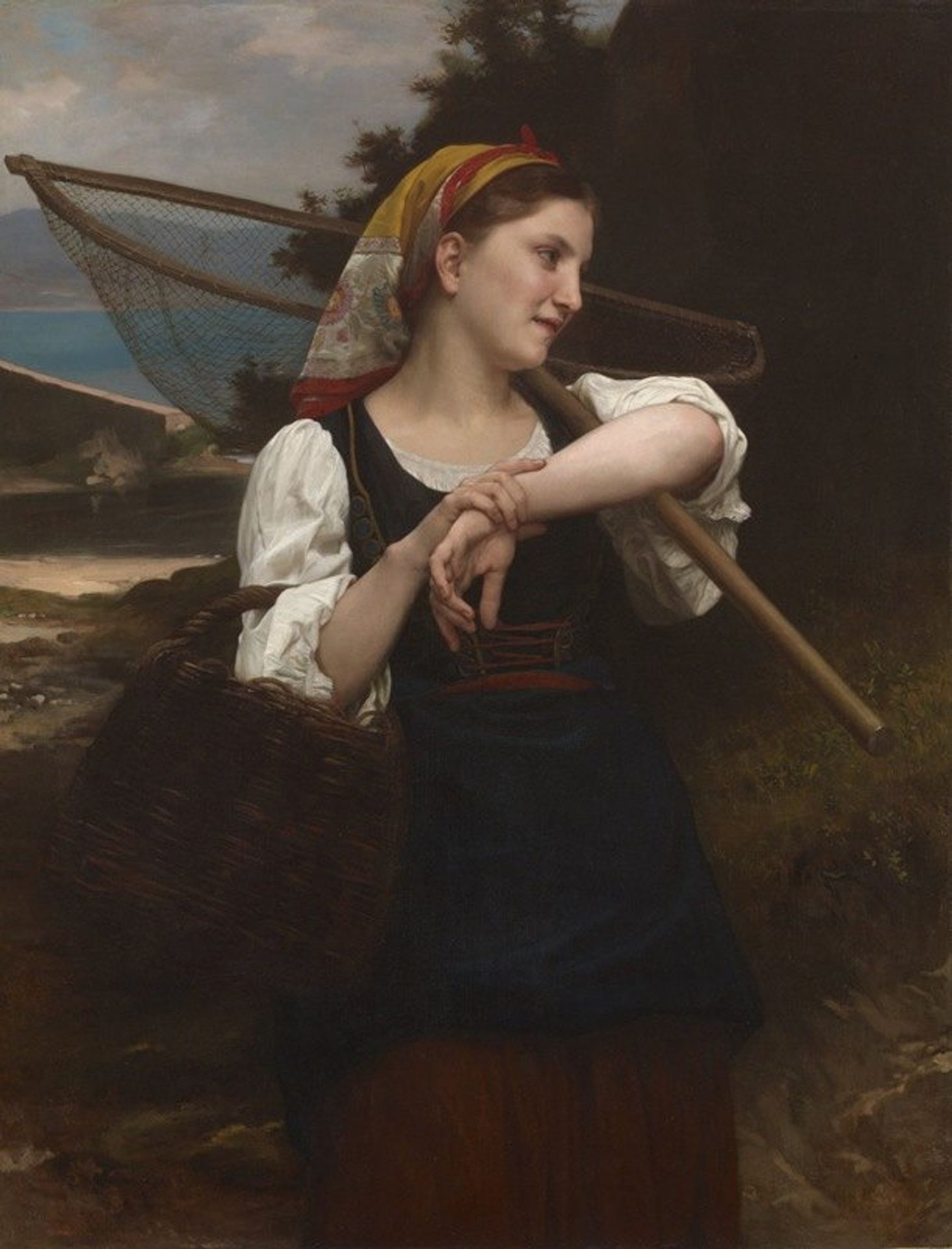 Daughter of Fisherman by William Bouguereau