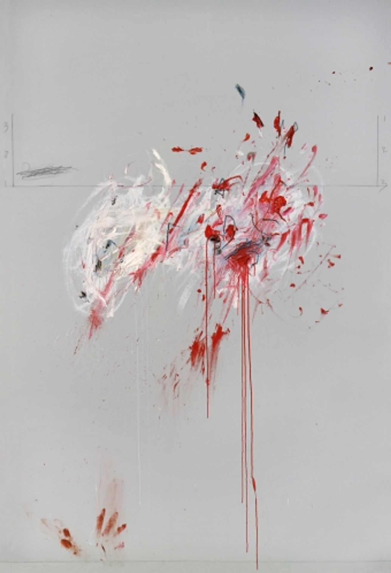 Nine Discourses on Commodus, Part III by Cy Twombly