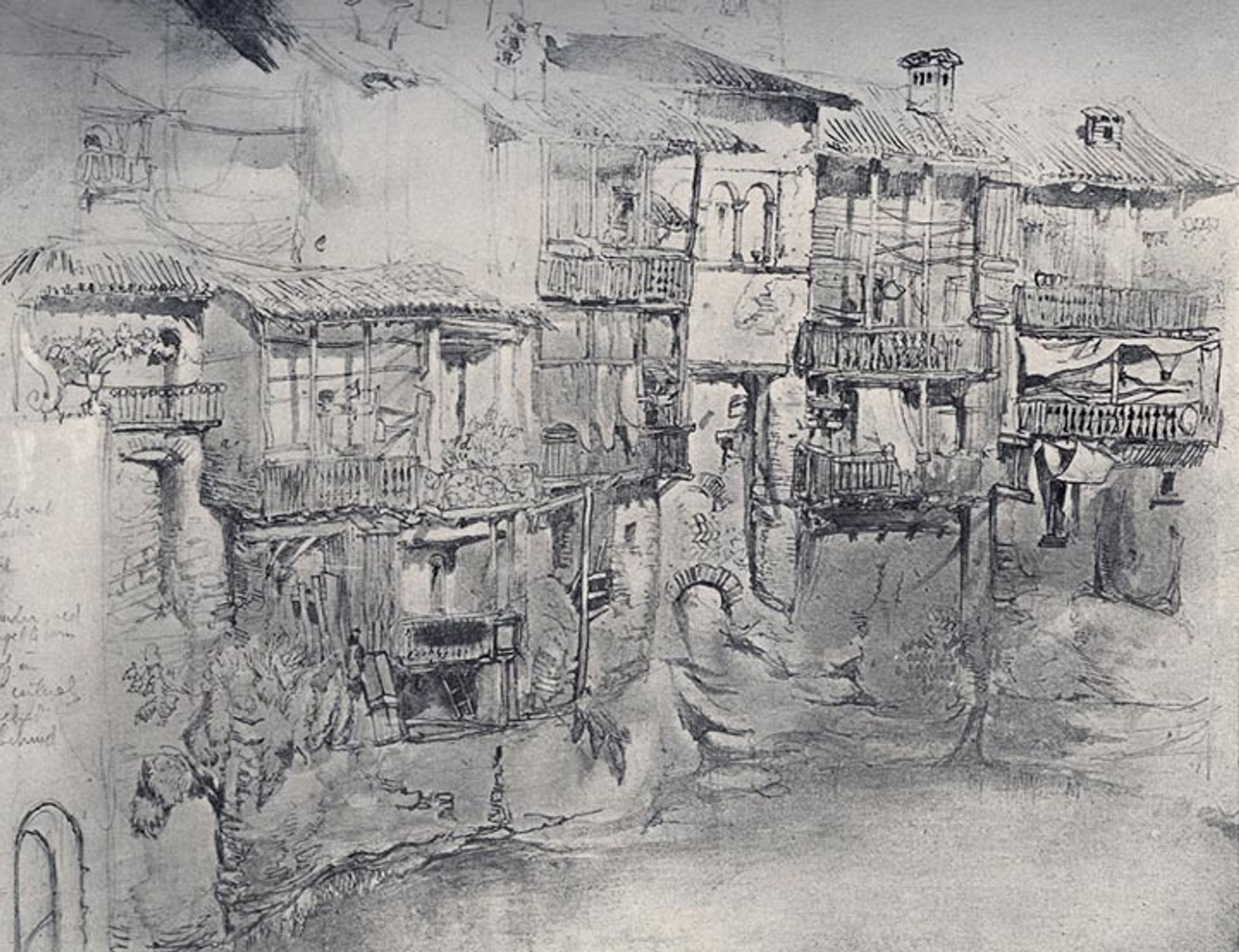 An Italian Village by John Ruskin