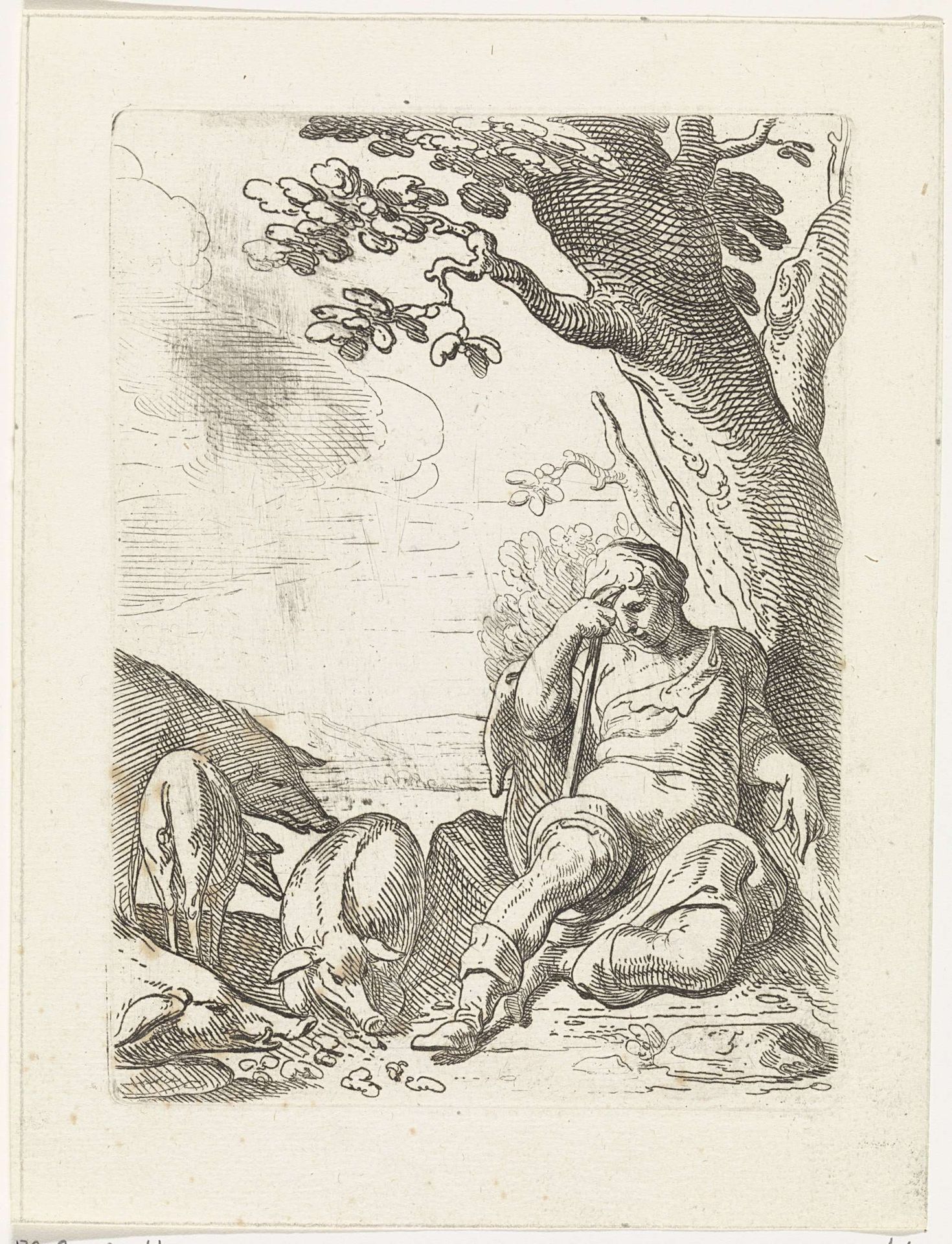 De verloren zoon als varkenshoeder by Theodoor van Thulden