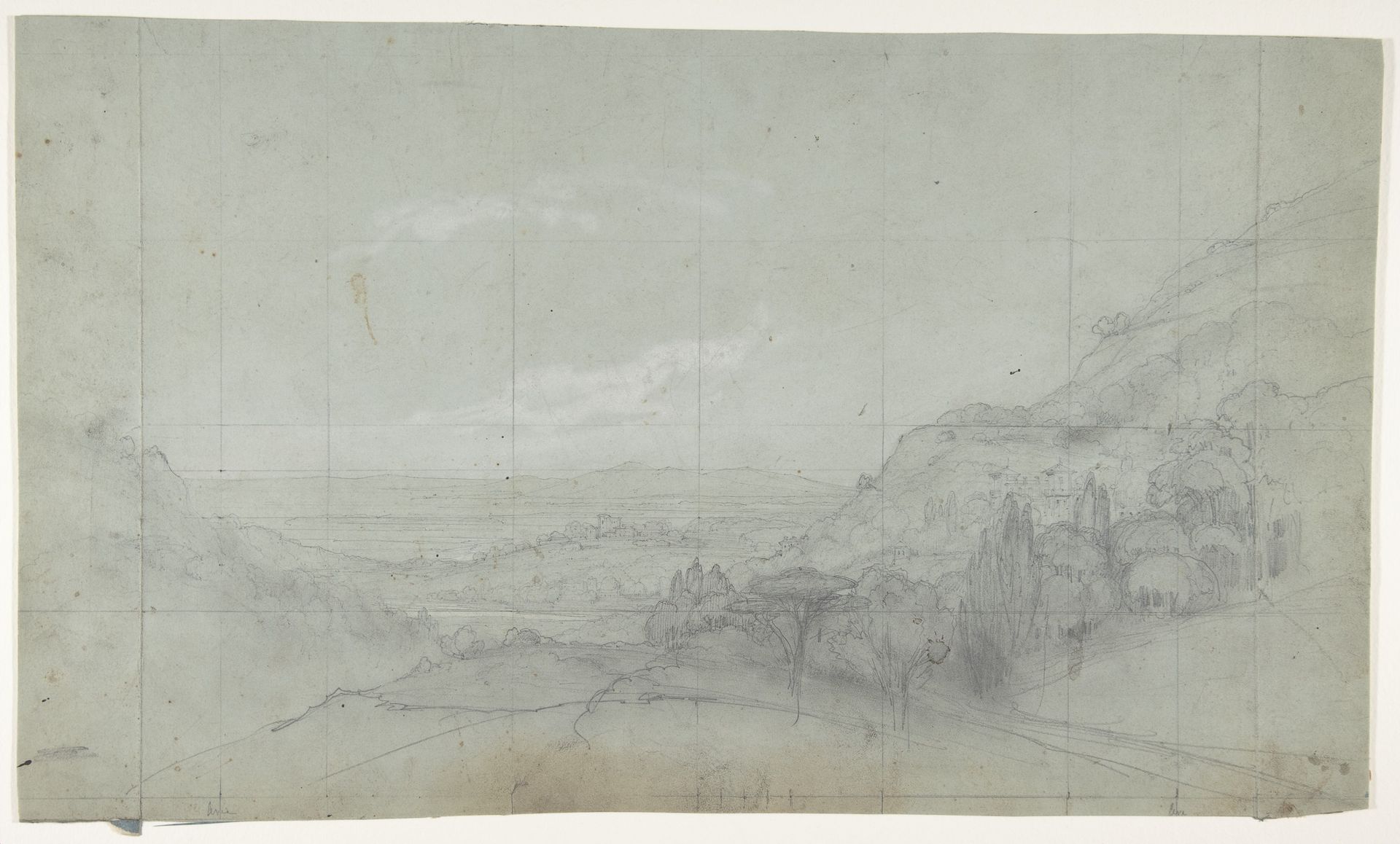 Design for a Stage Set at the Opéra, Paris by Eugène Cicéri
