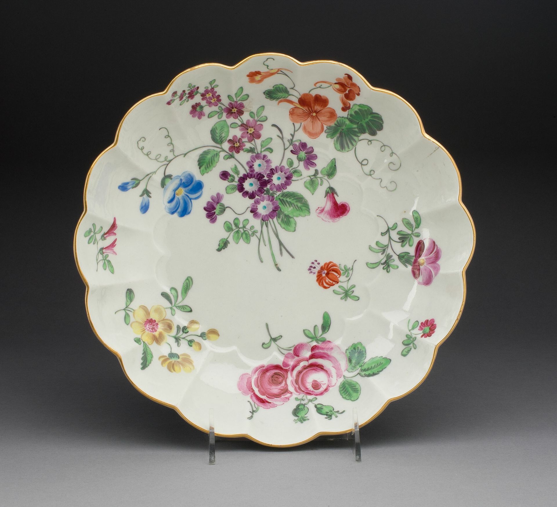 Junket Dish by Worcester Royal Porcelain Company