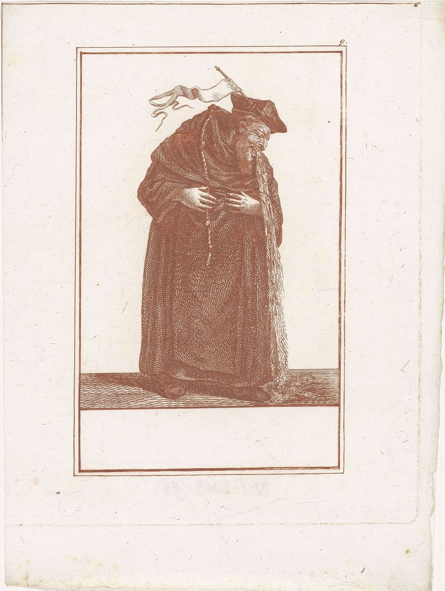 Brakende monnik by Jacob Gole