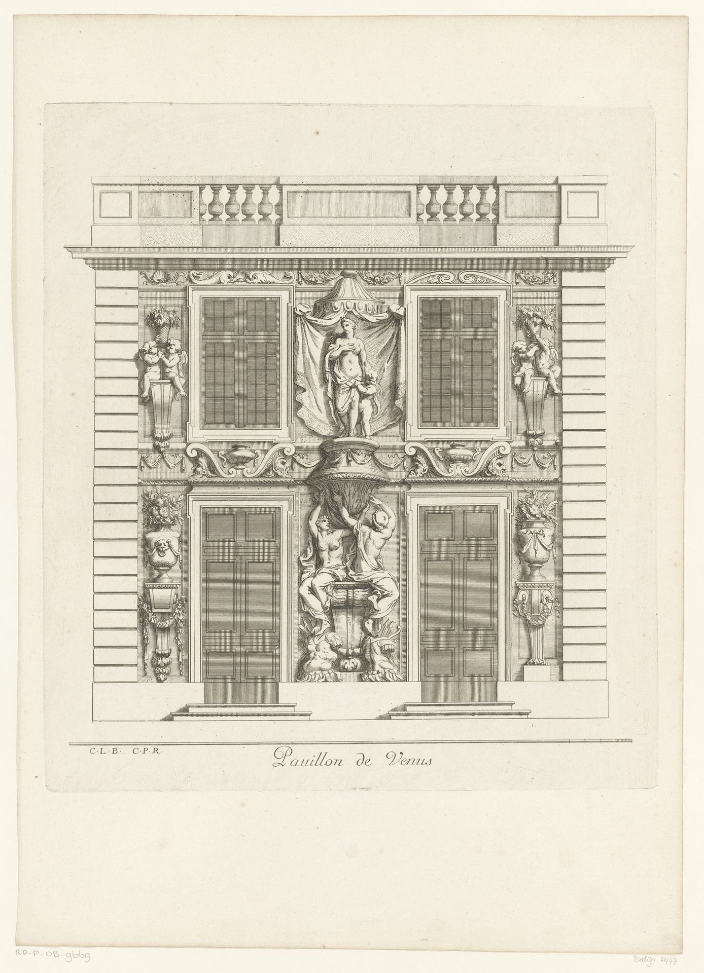 Paviljoen van Venus by Louis de Châtillon