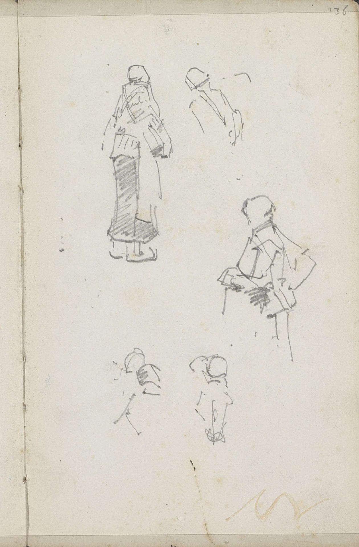 Figuurstudies by George Hendrik Breitner
