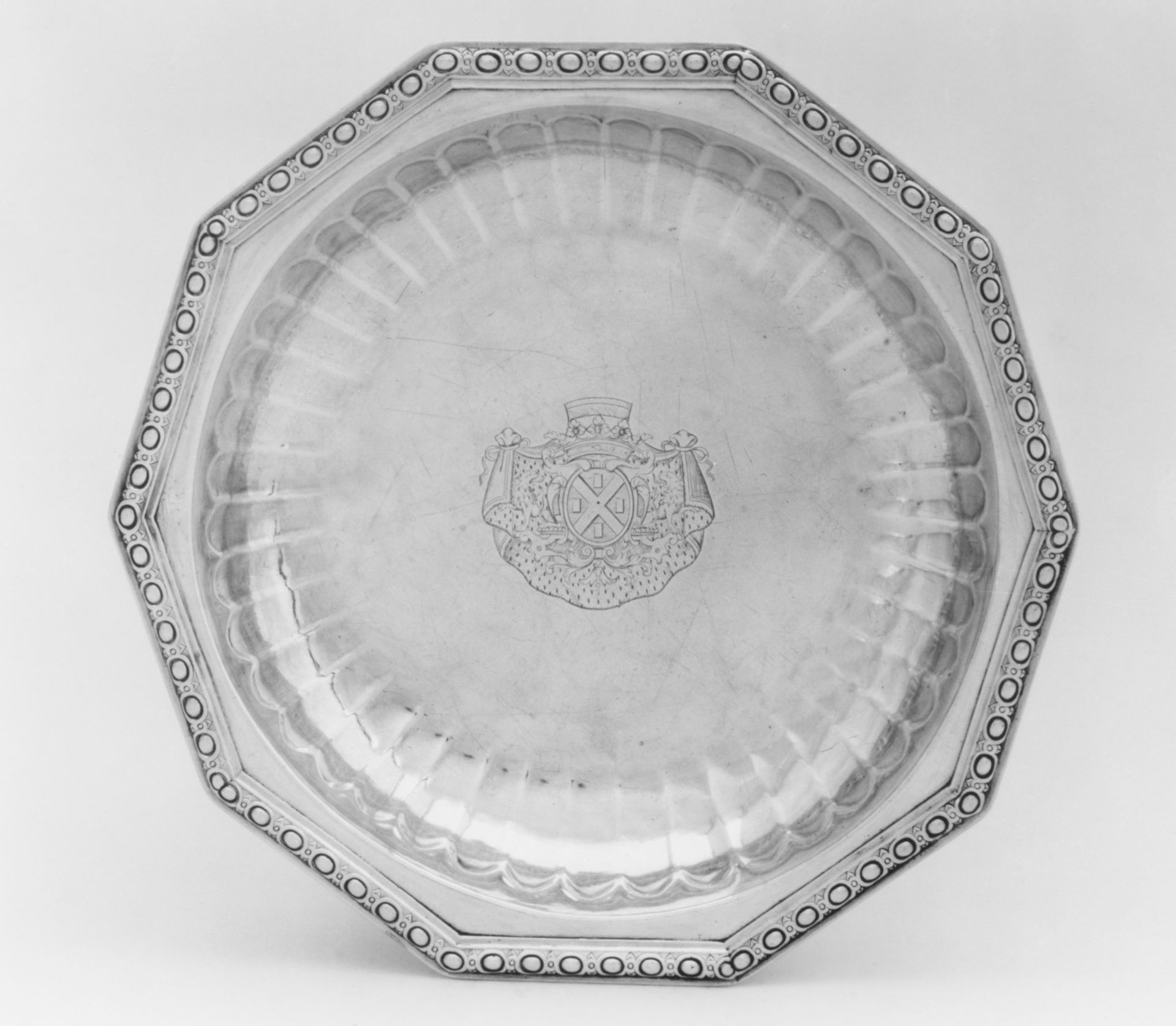 Dish (one of a pair) by Jean-Baptiste I Buchet