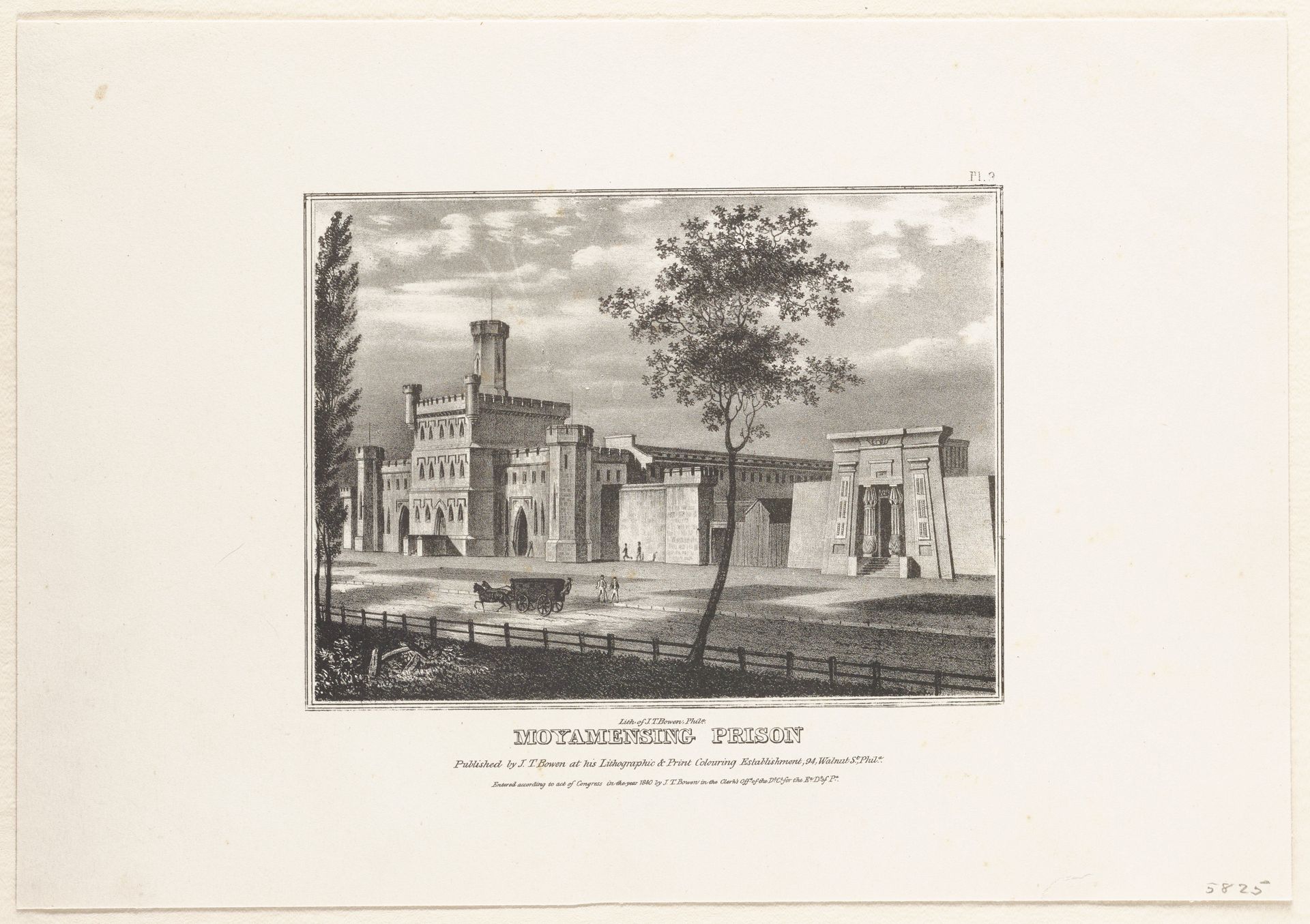 Moyamensing Prison by John T. Bowen