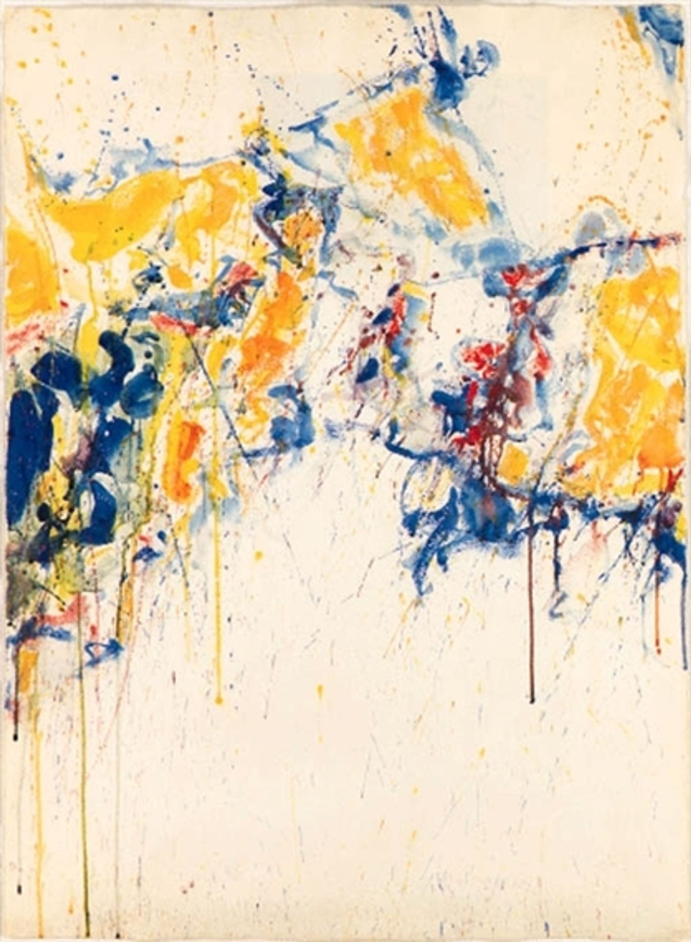 Untitled by Sam Francis