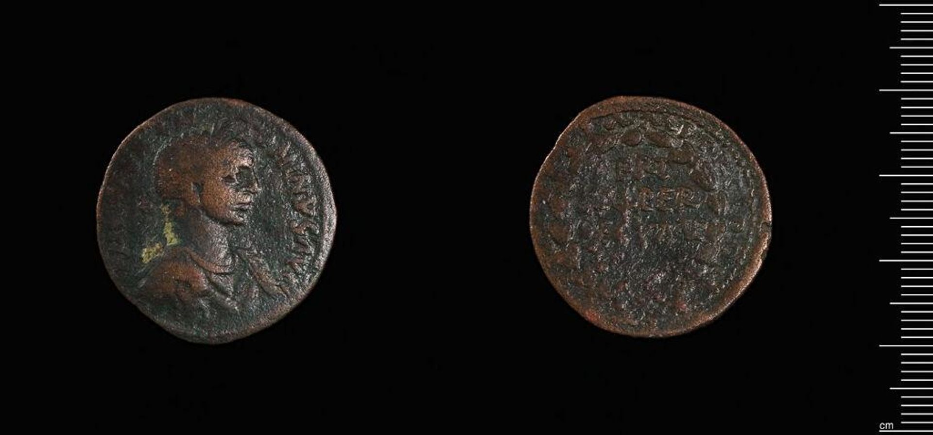 Coin of Sidon under Elagabalus by Elagabalus