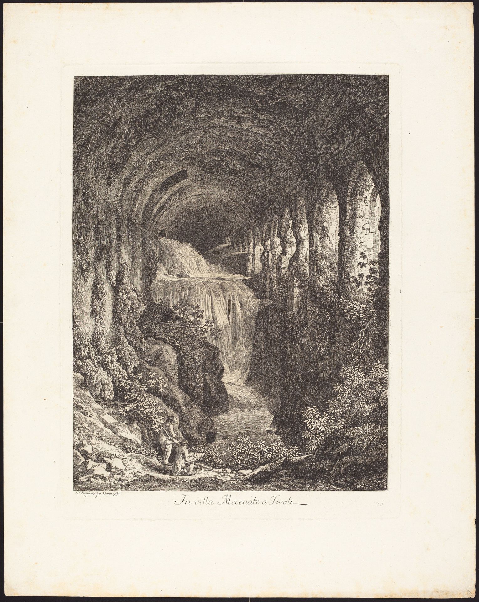 In Villa Mecenate by Johann Christian Reinhart