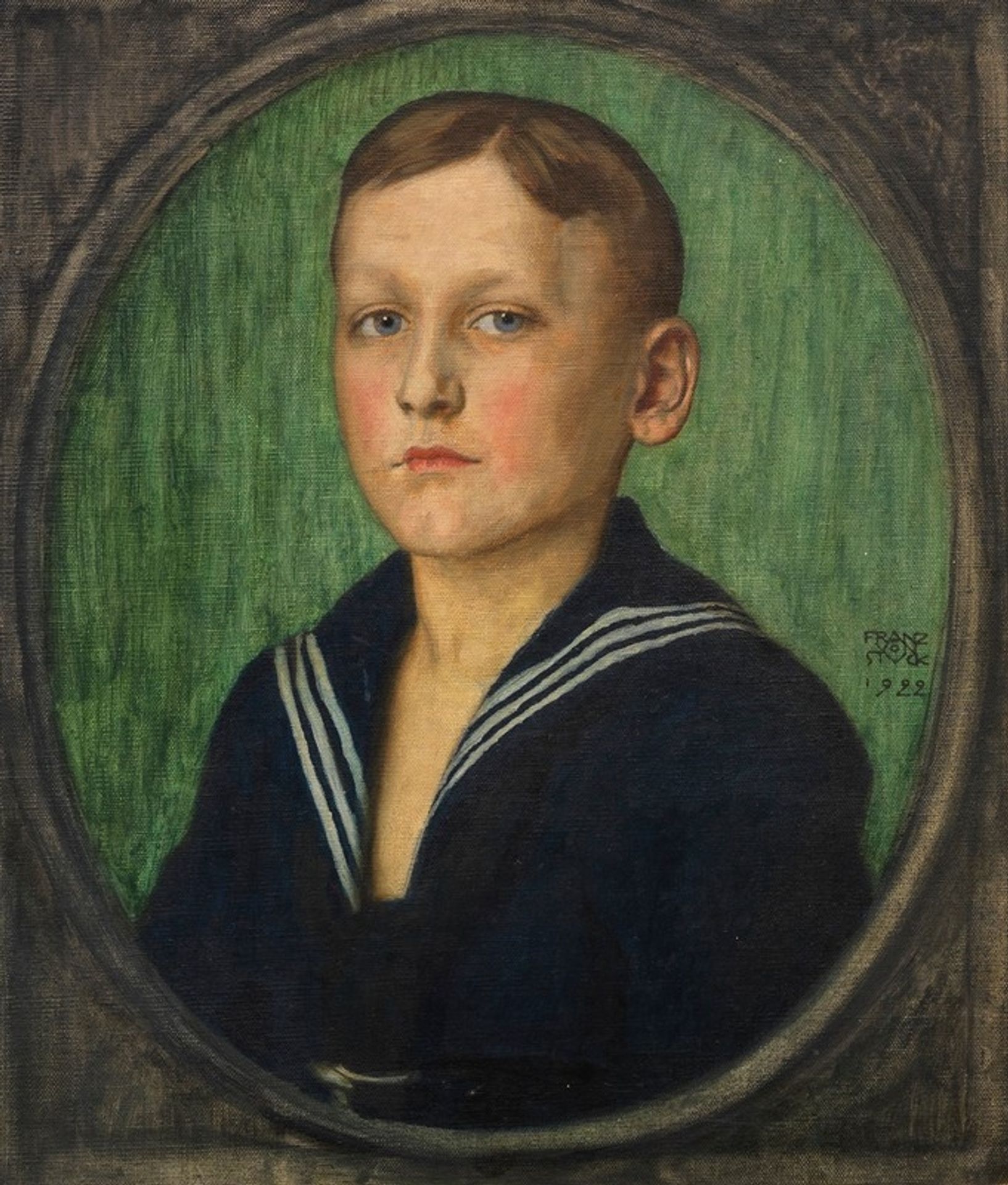 Knabenbildnis by Franz von Stuck