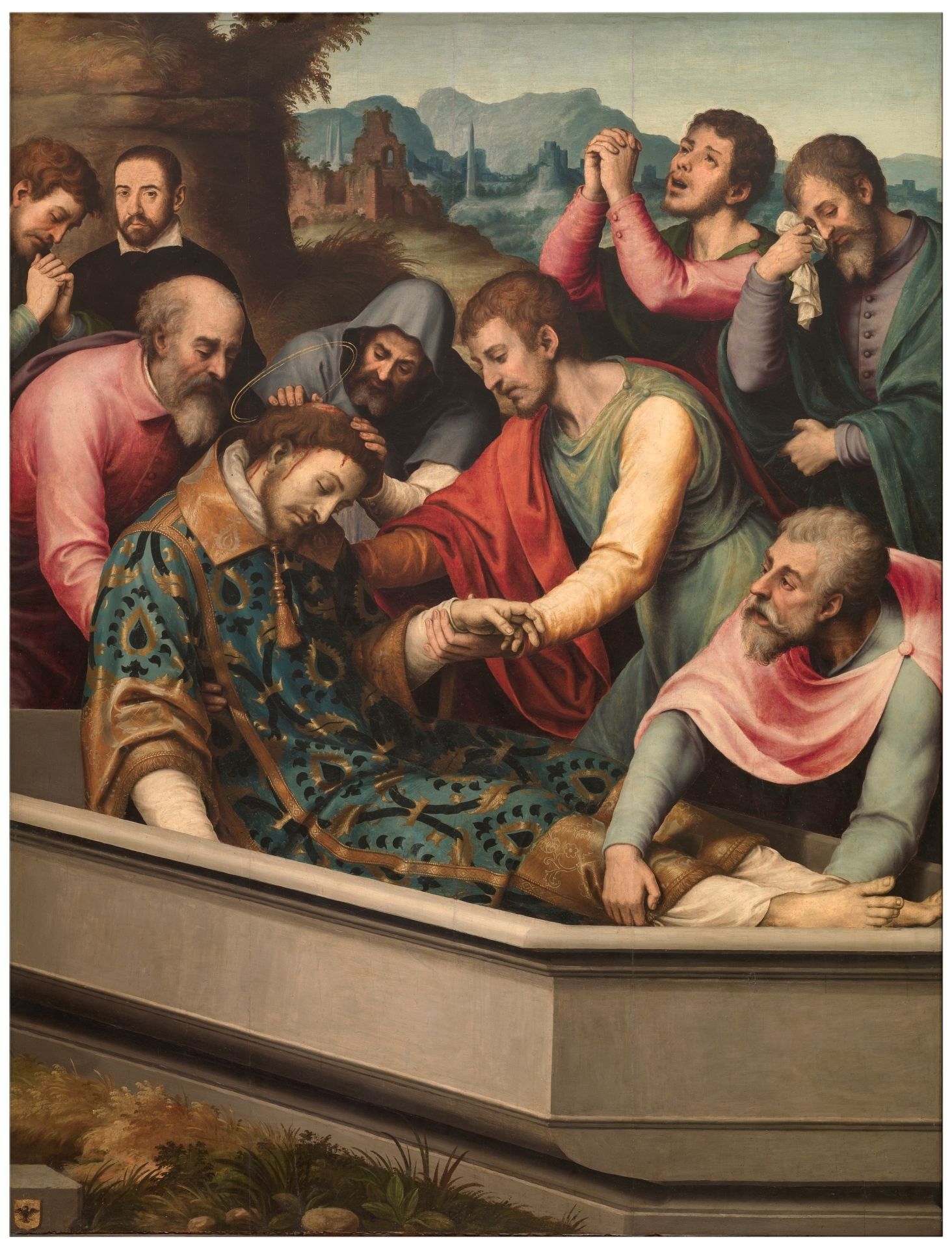 Entierro De San Esteban by Vicente Juan Masip