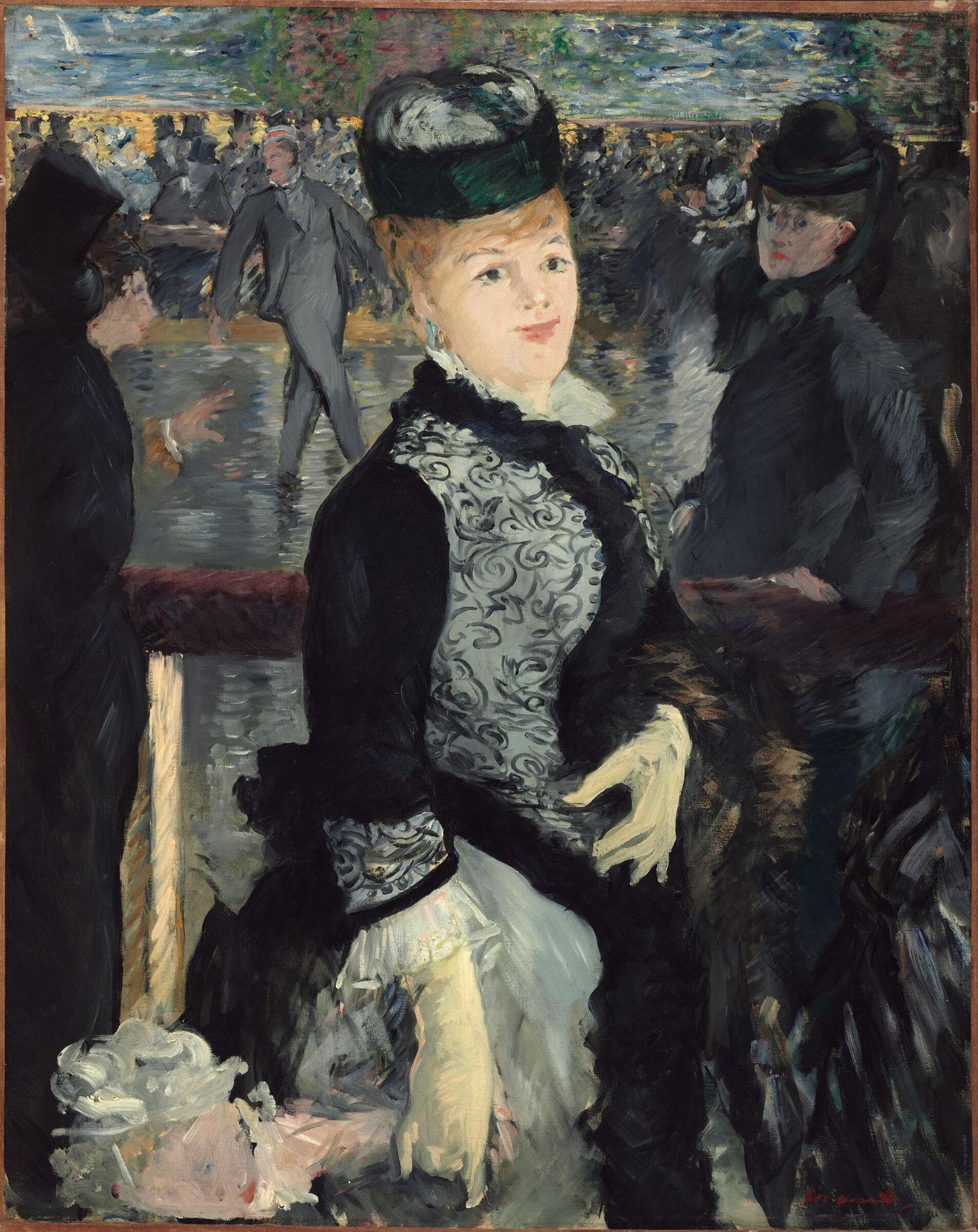 Skating by Edouard Manet