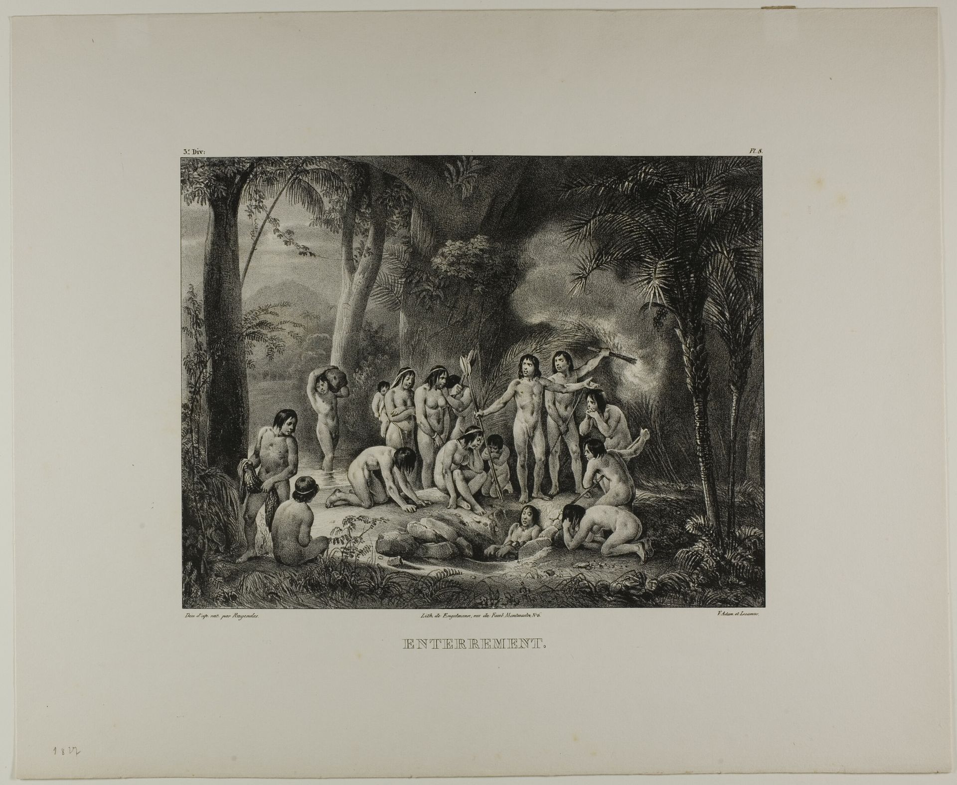 Burial by Victor Adam