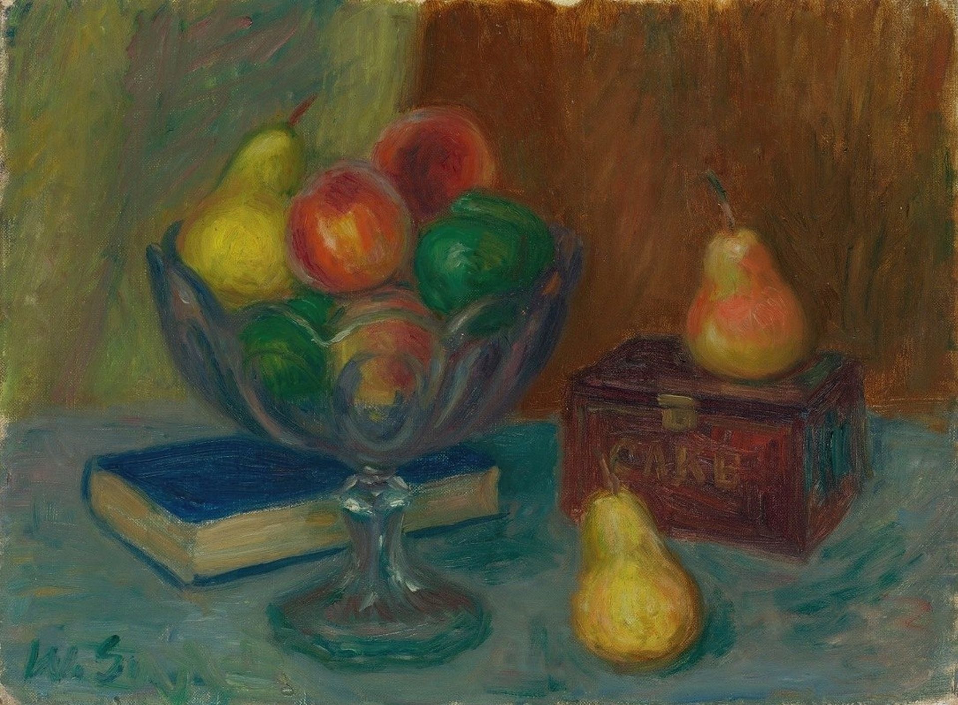 Still Life With Japan Box by William James Glackens