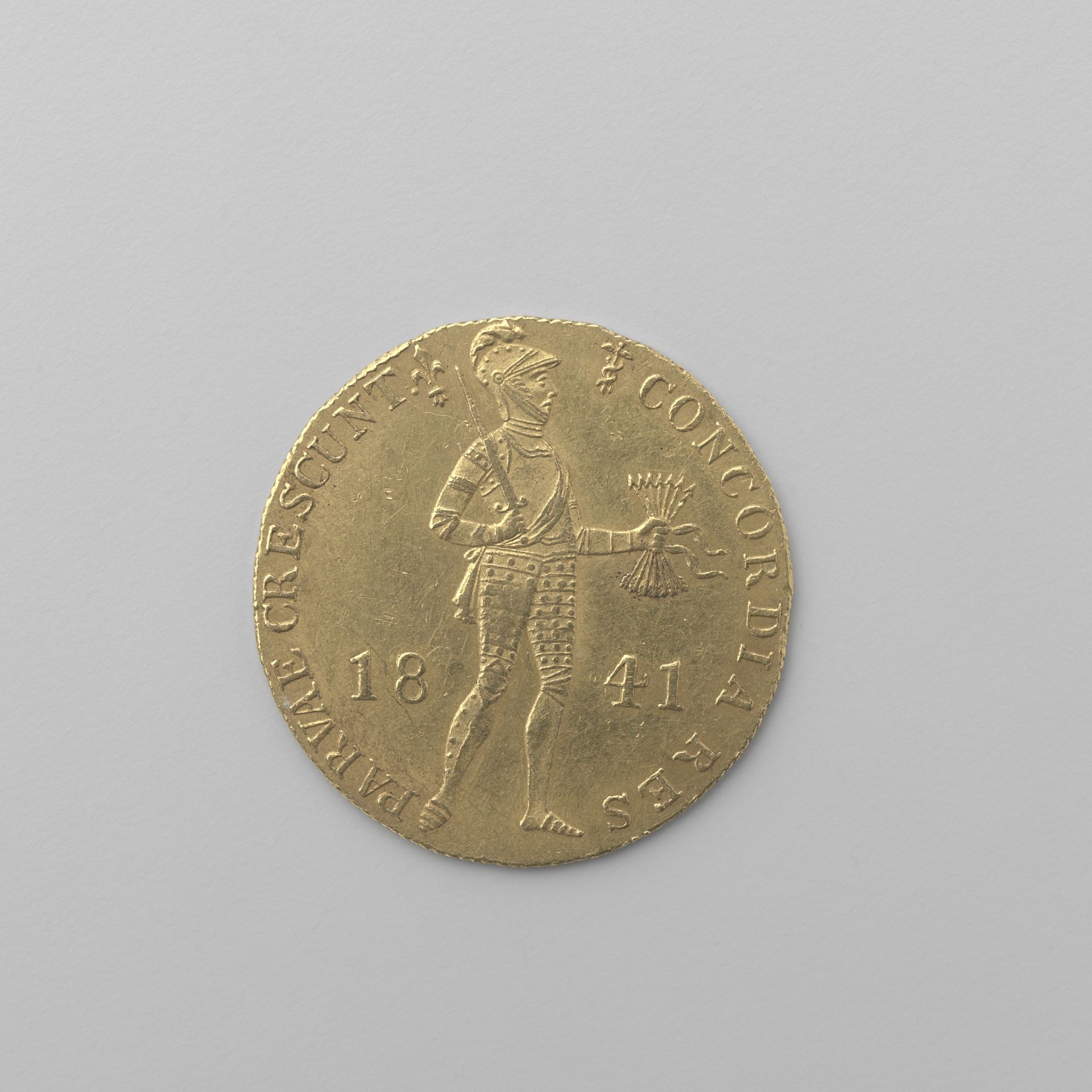 Nederlandse dukaat, 1841 by Willem II (koning der Nederlanden)