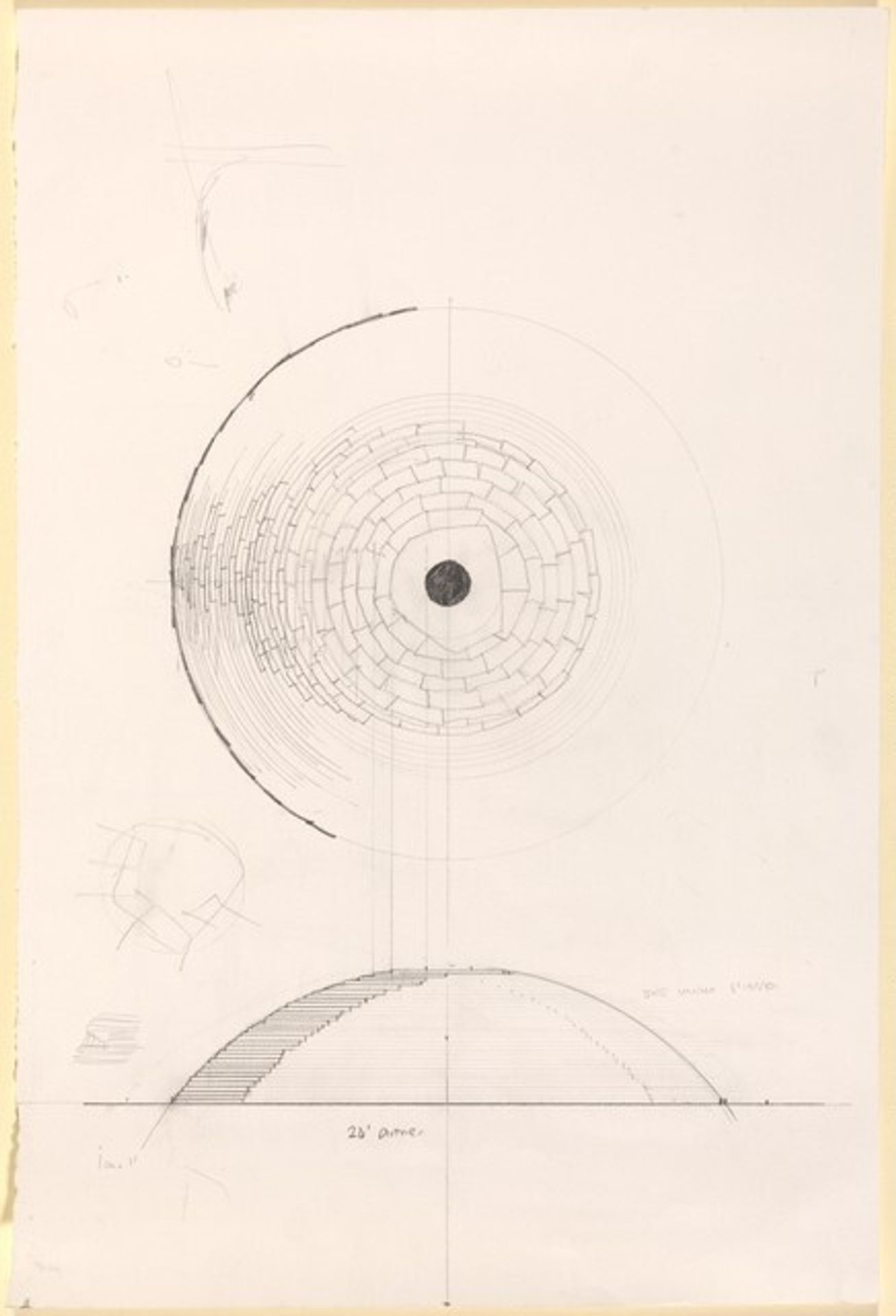 24' Diameter, Just Under 6' High by Andy Goldsworthy