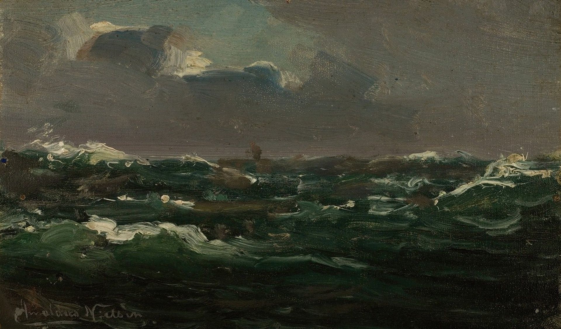 Spanskesjøen by Amaldus Nielsen