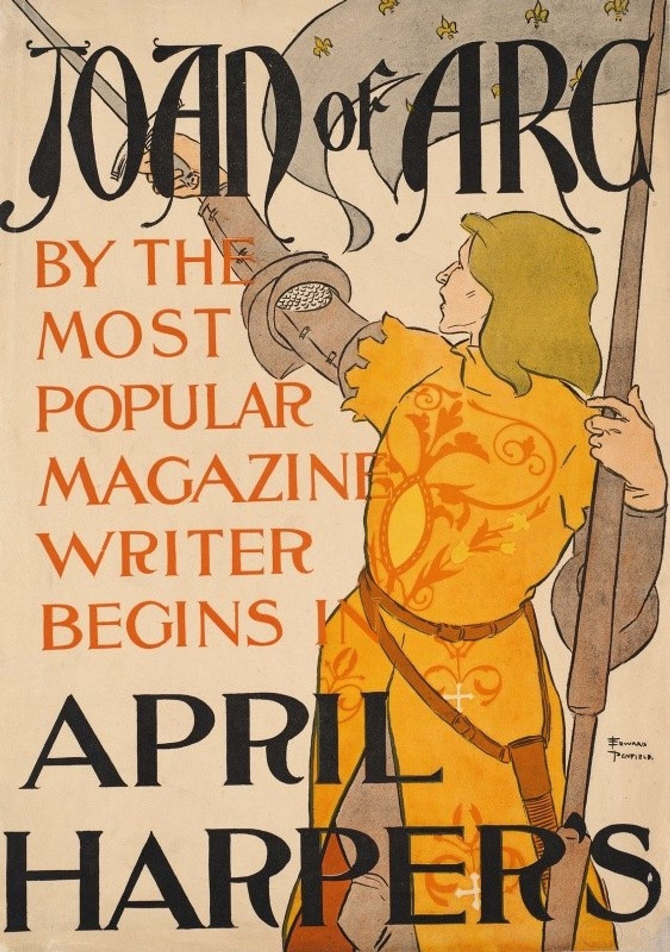 Joan of Arc, April Harper’s by Edward Penfield