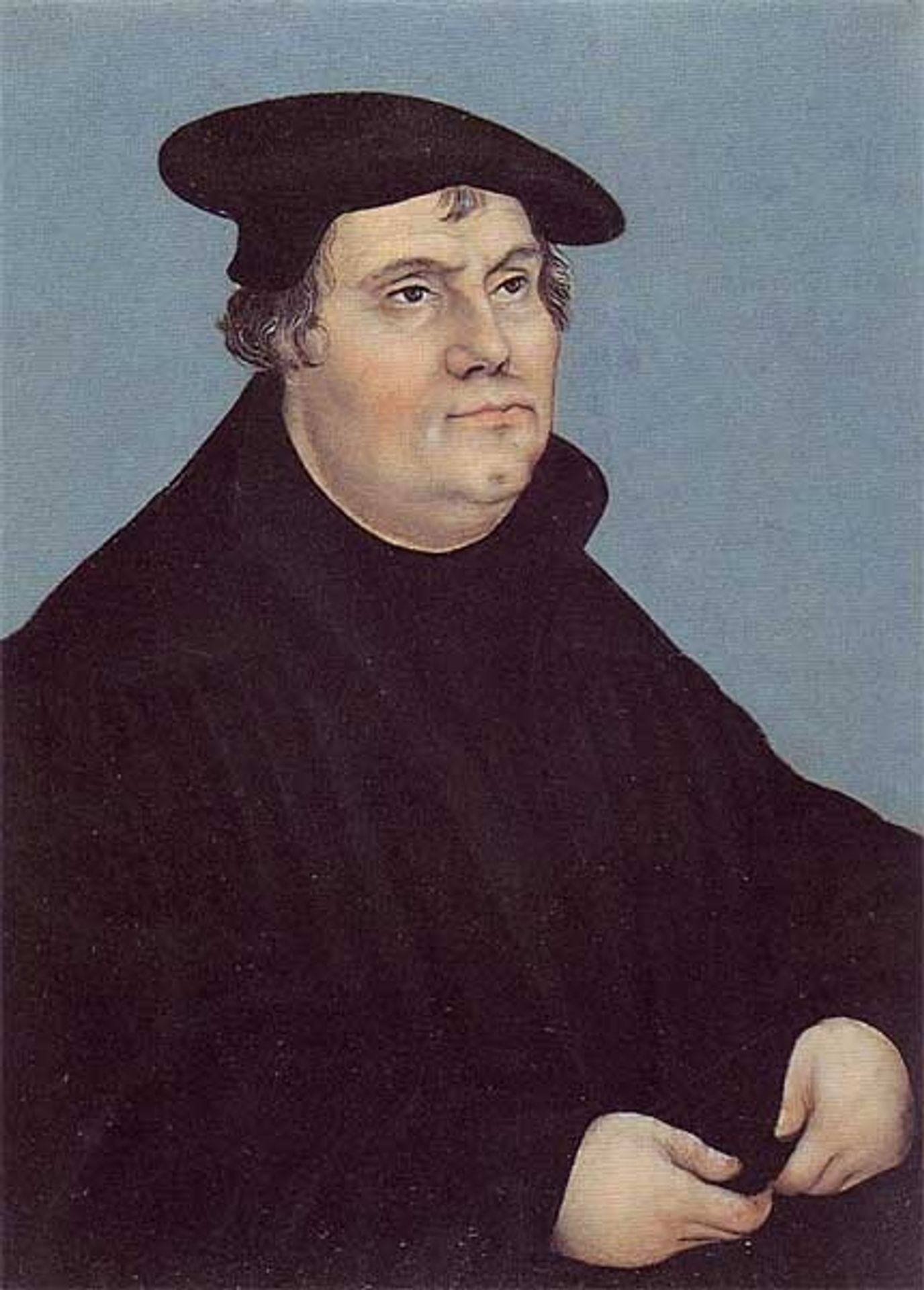 Portrait of Martin Luther by Lucas Cranach the Elder