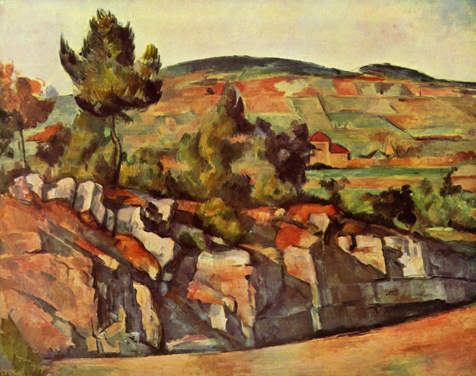 Mountains in Provence by Paul Cézanne