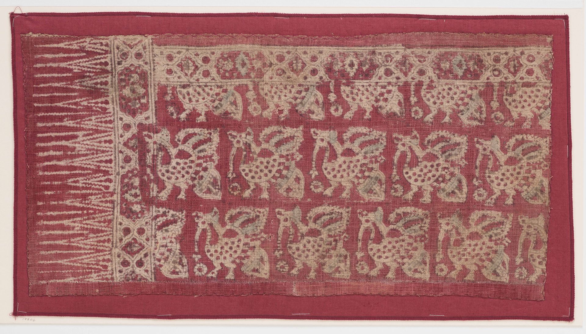 Textile fragment by Anonymous