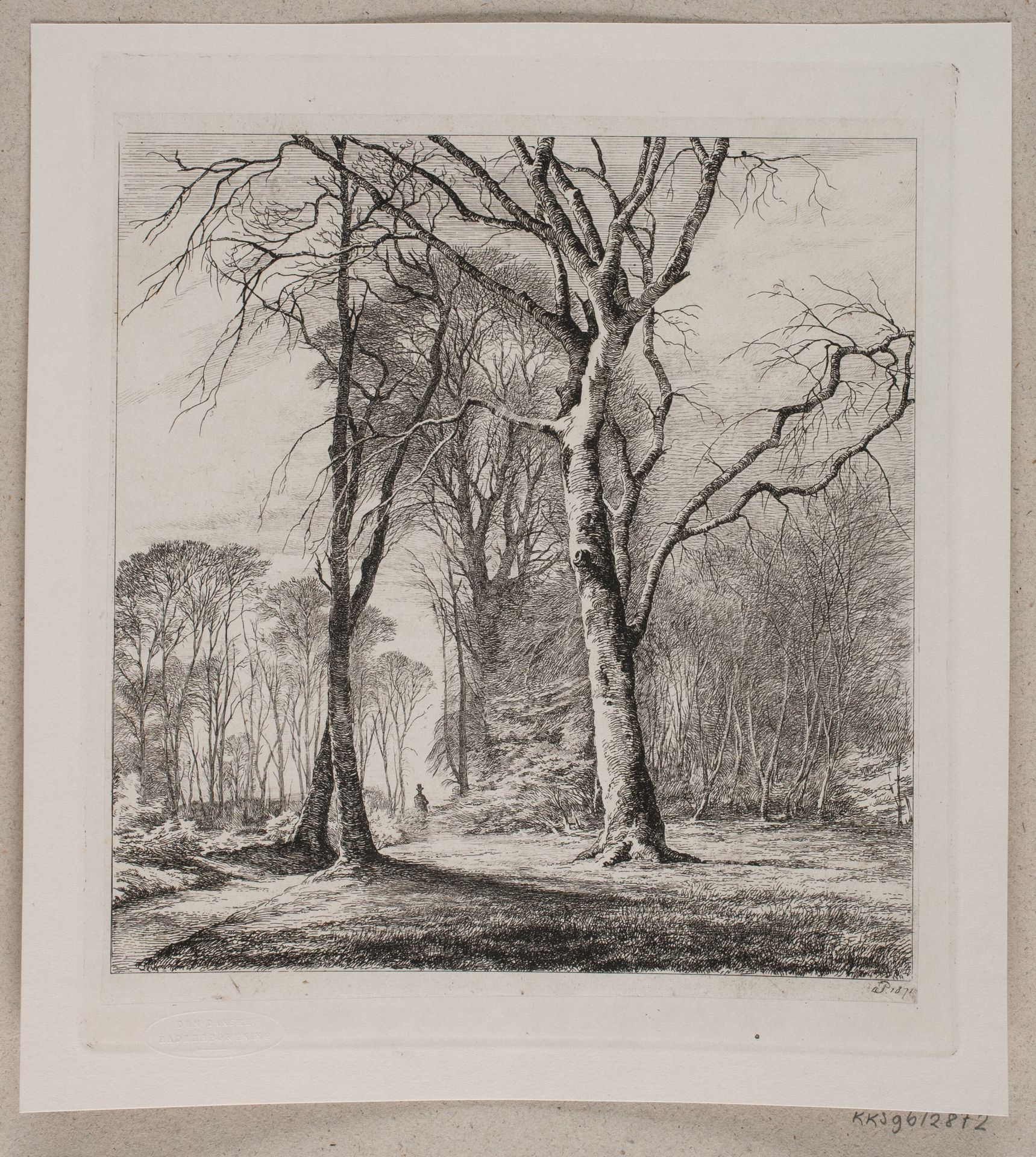 Vinter i skoven by Edvard Petersen
