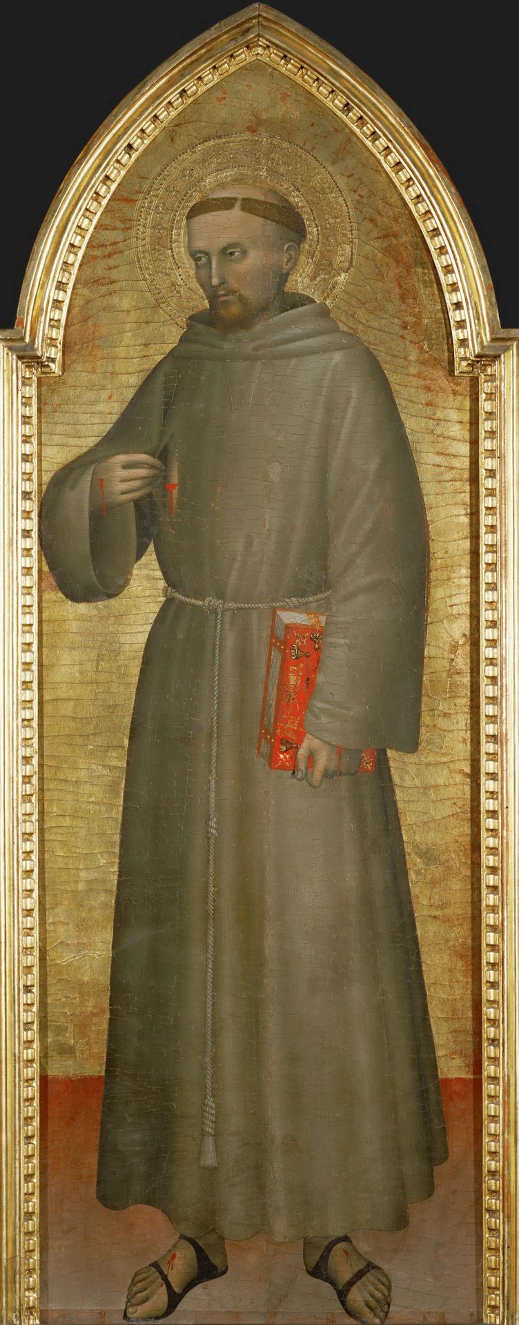 St Francis of Assisi by Giovanni da Milano