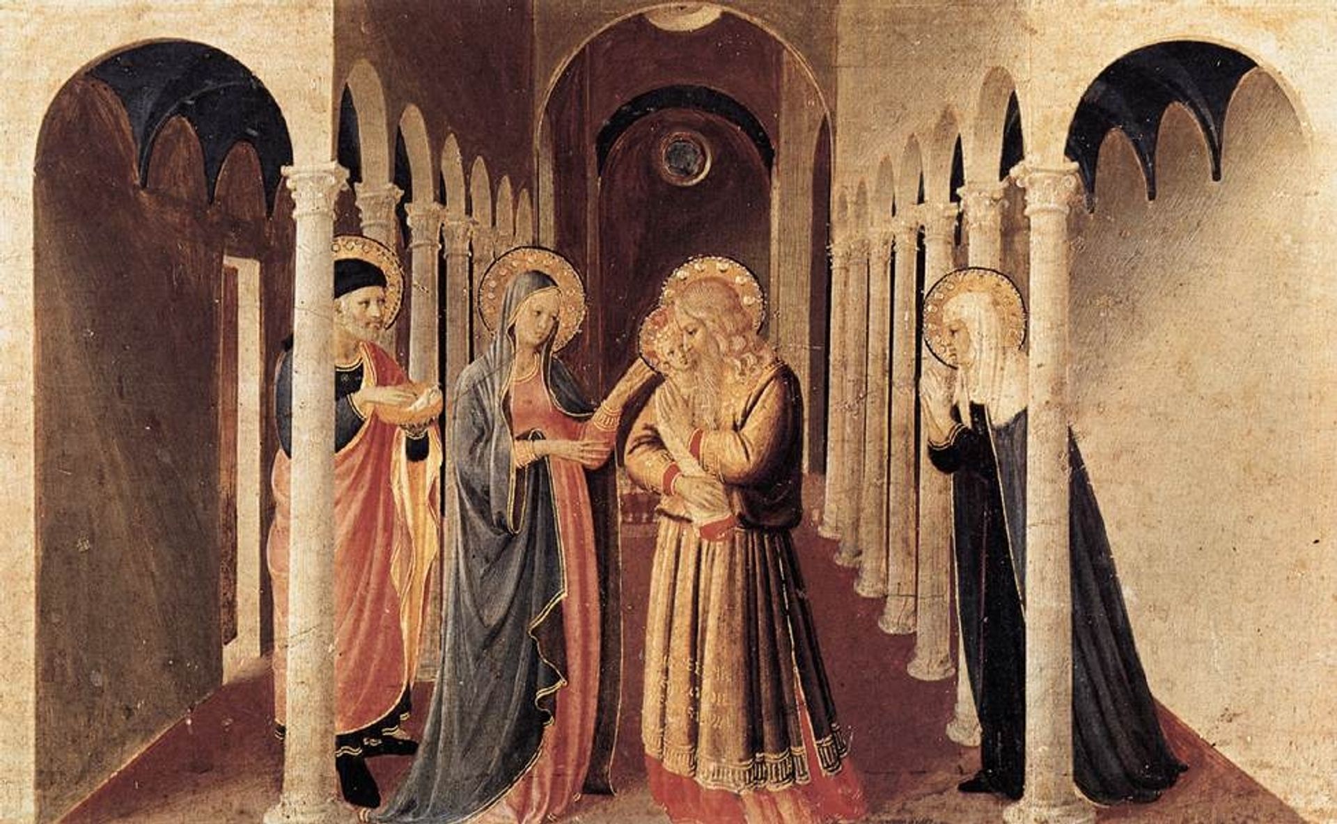 The Presentation of Christ in the Temple by Fra Angelico