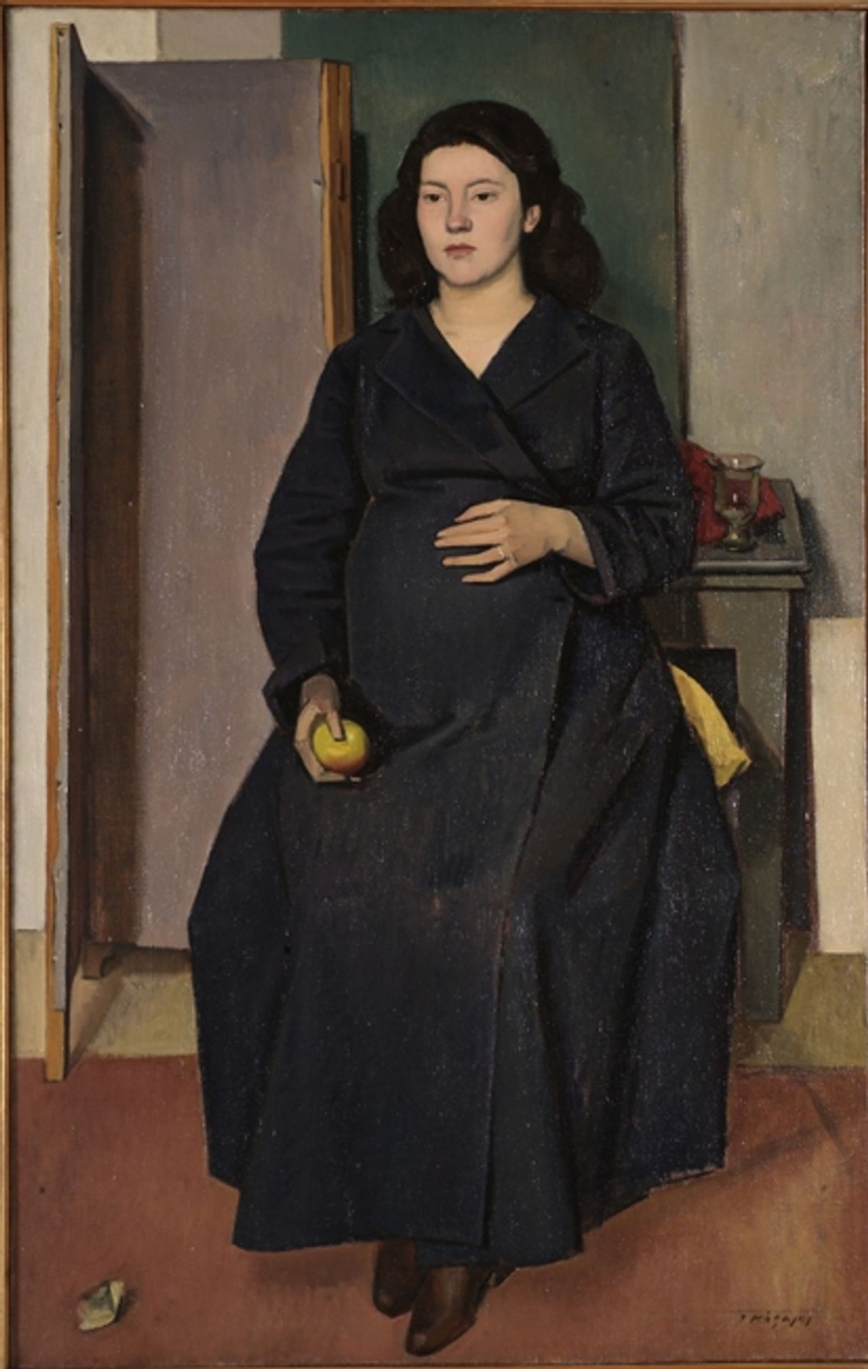 Pregnant woman by Yiannis Moralis