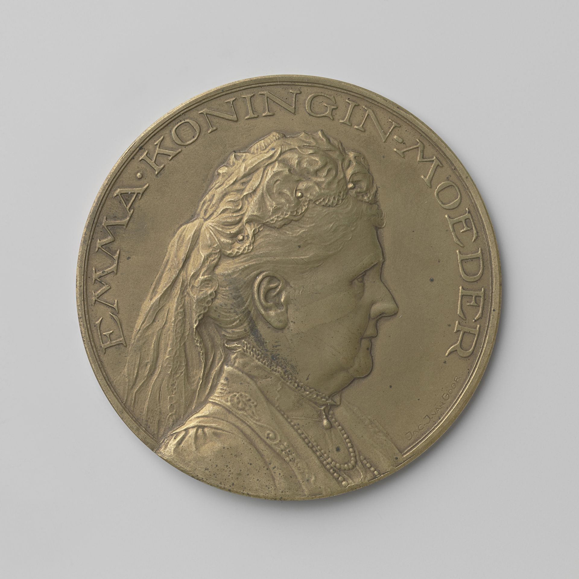 Zeventigste verjaardag van Koningin Emma 1928 by Jacob Jan van Goor